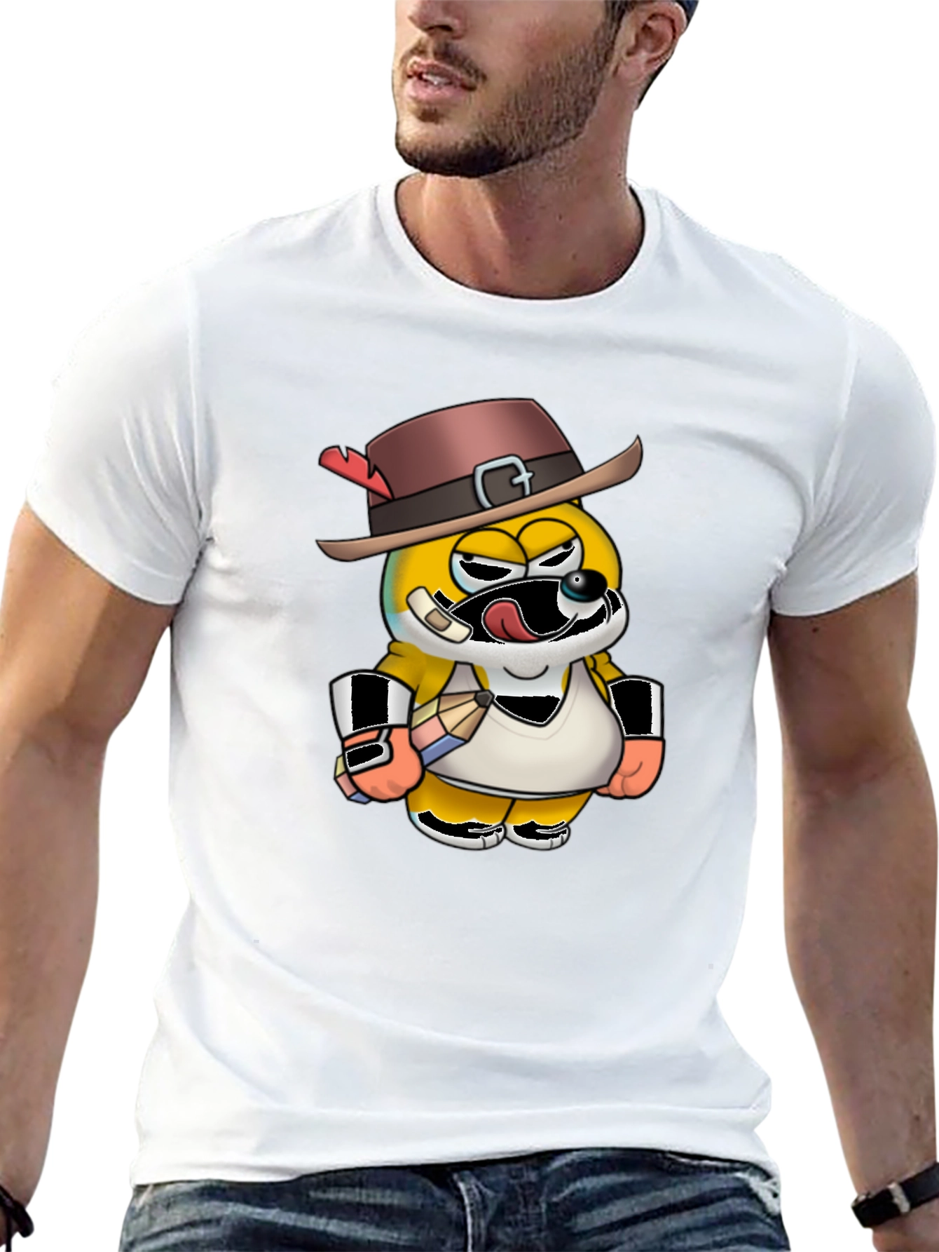 Cartoon Character T-Shirt