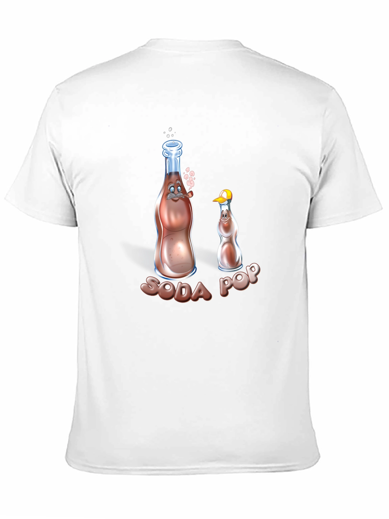 Soda Pop Cartoon Graphic Tee