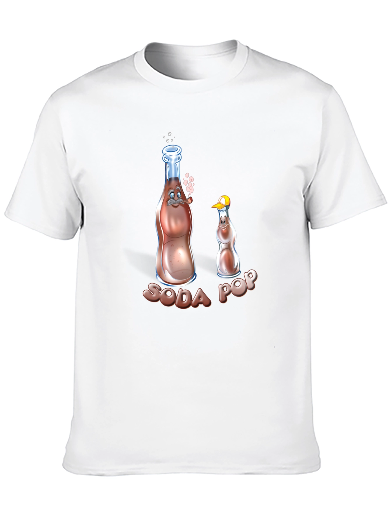 Soda Pop Cartoon Graphic Tee