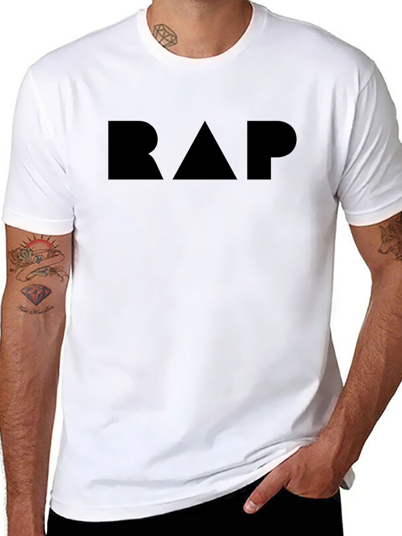 RAP Graphic T-Shirt - Bold Street Style