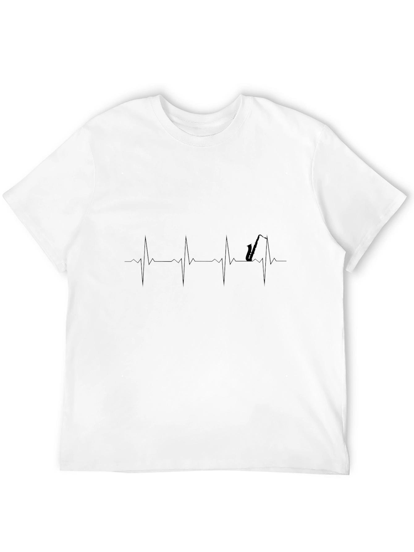 Saxophone Heartbeat T-Shirt