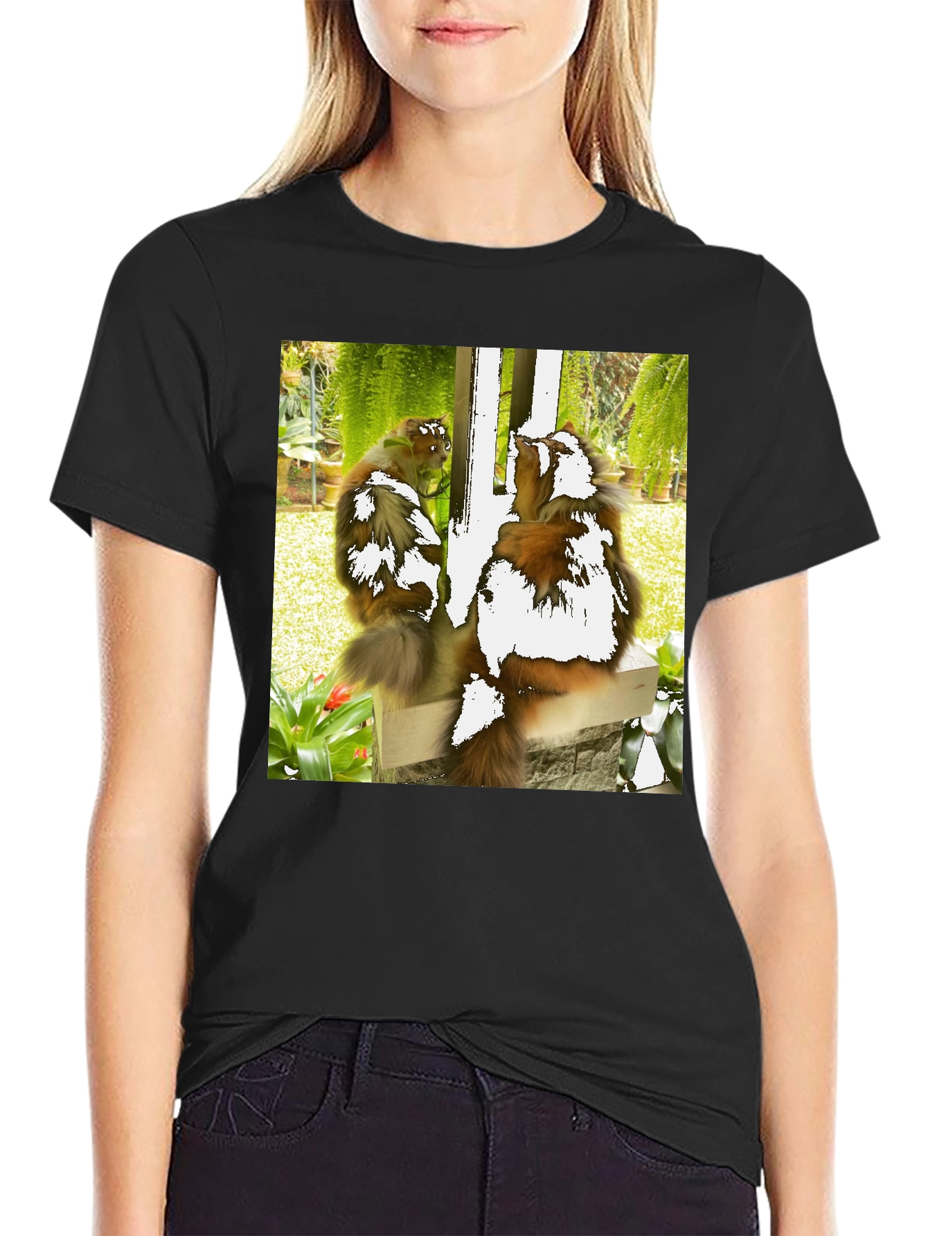 Unique T-Shirt with Monkey Design