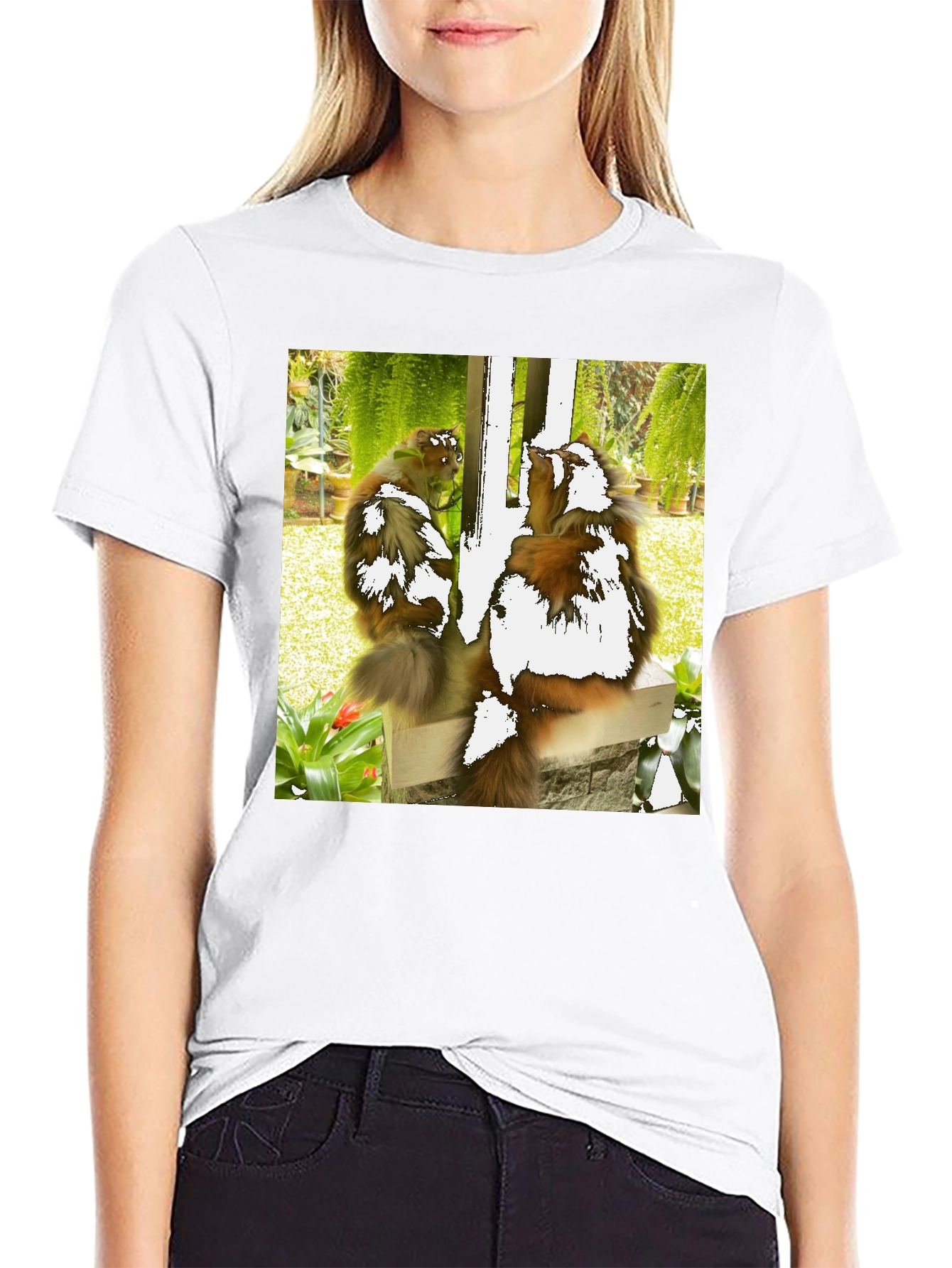 Unique T-Shirt with Monkey Design