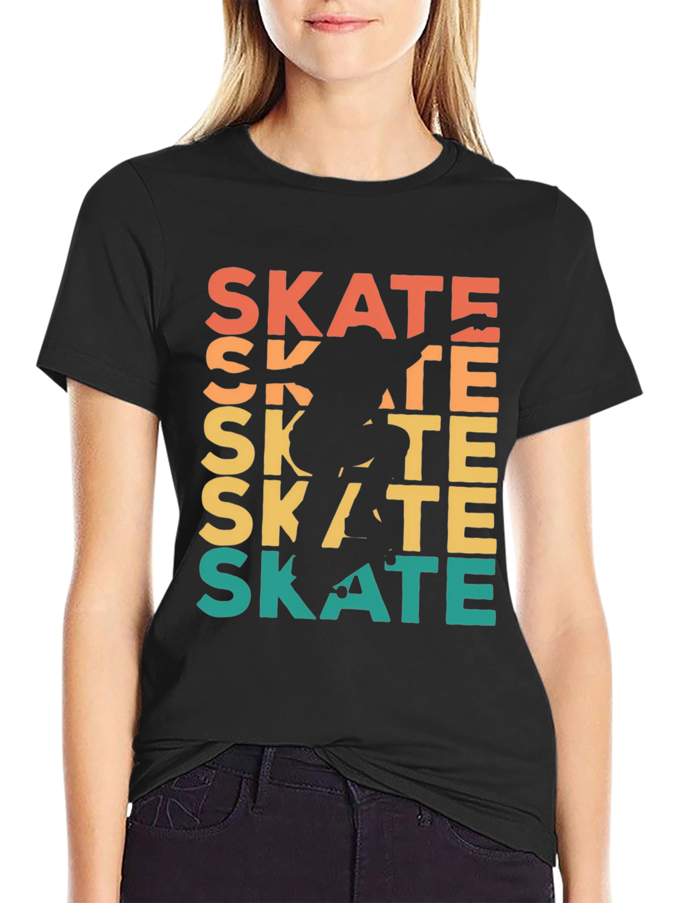 Retro Skate T-Shirt - Cool Skater Design