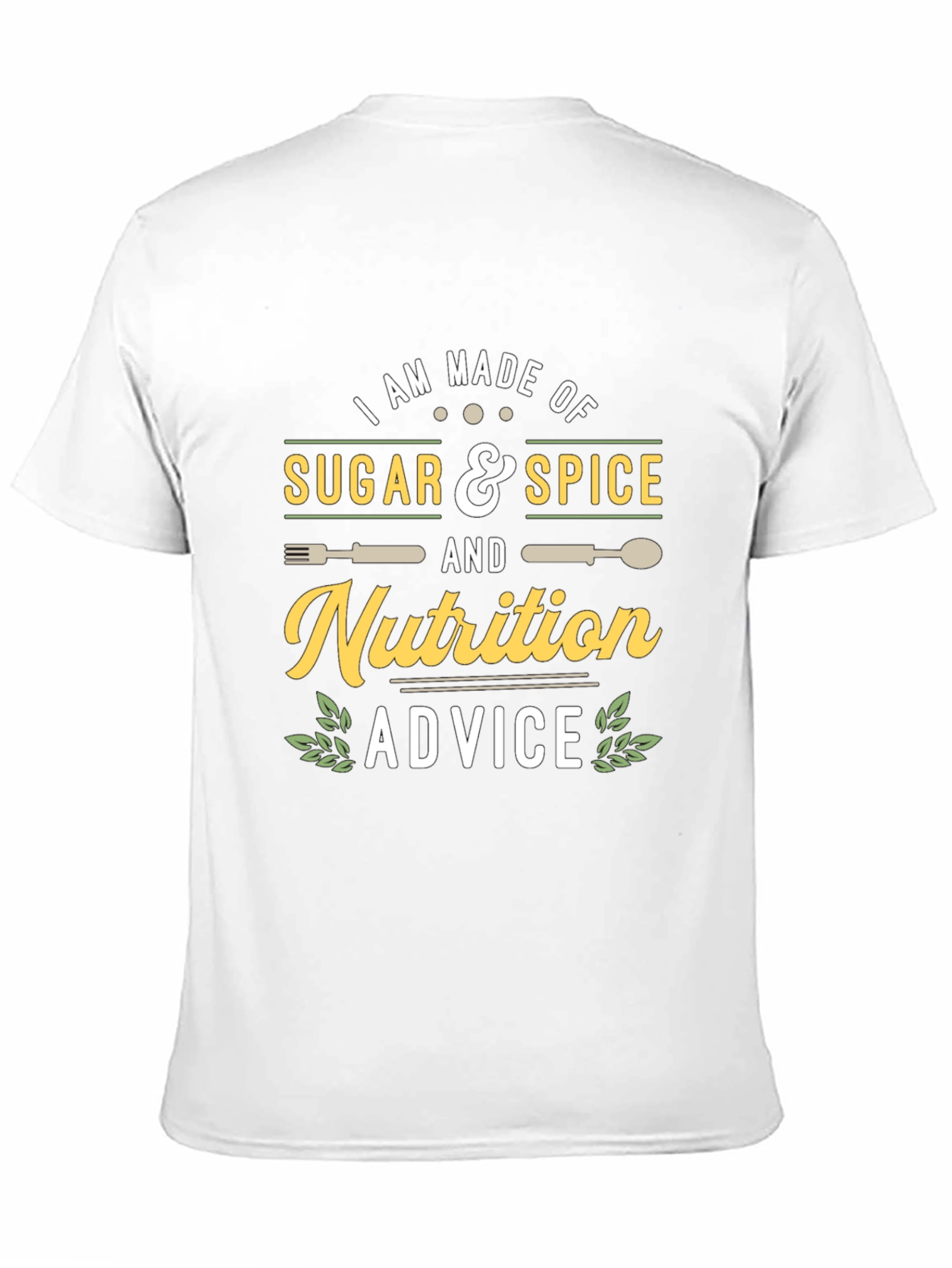 Sugar & Spice Nutrition Advice T-Shirt