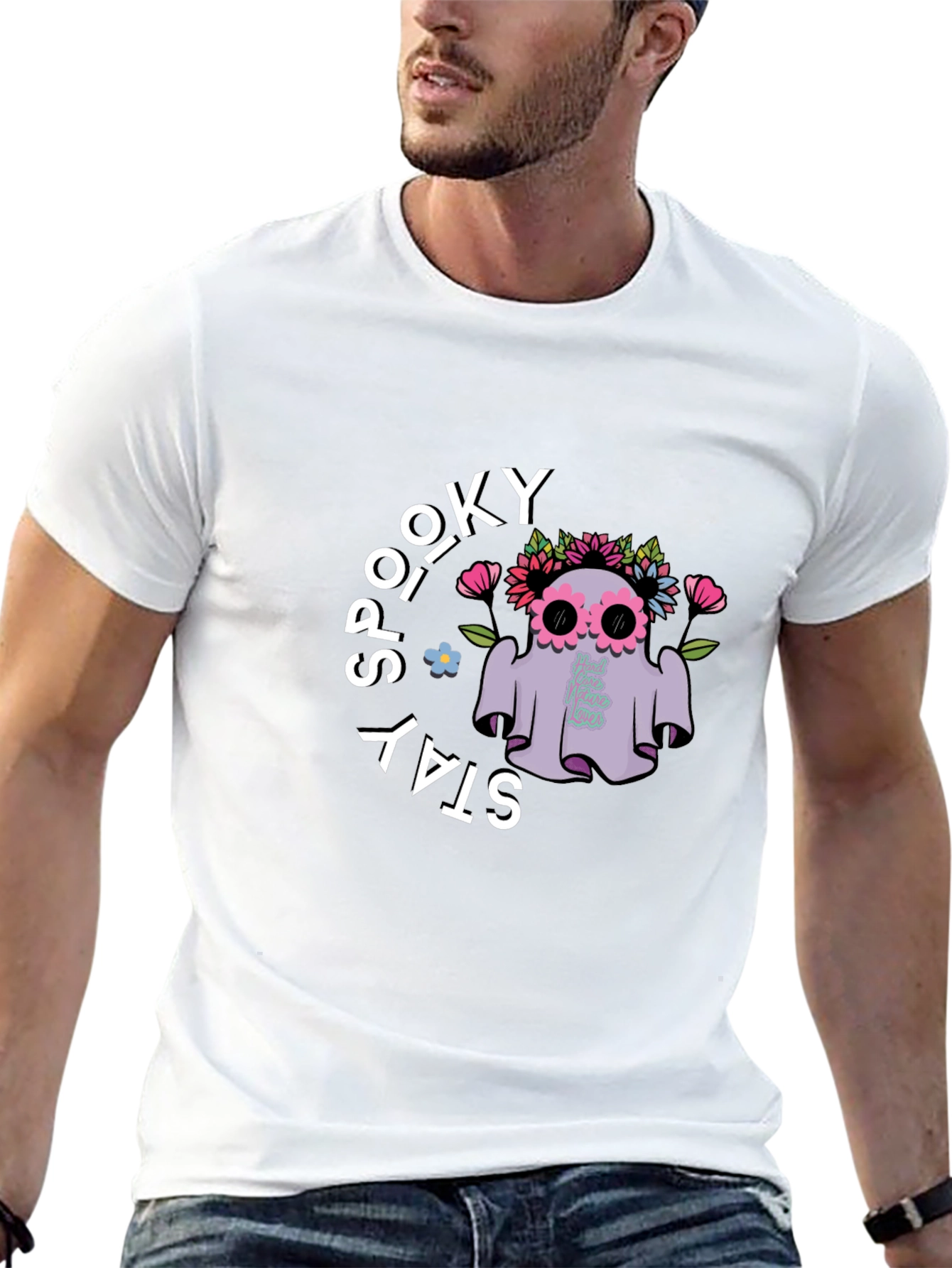 Stay Spooky Ghost T-Shirt - Halloween