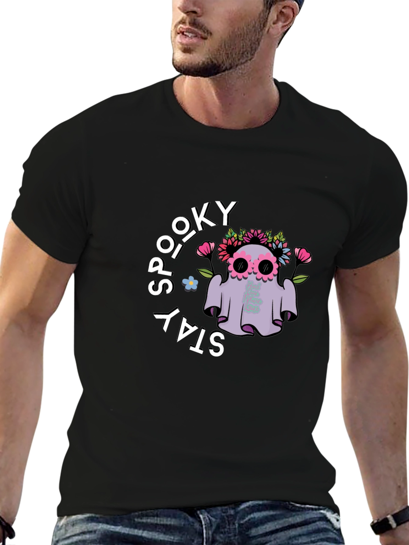 Stay Spooky Ghost T-Shirt - Halloween