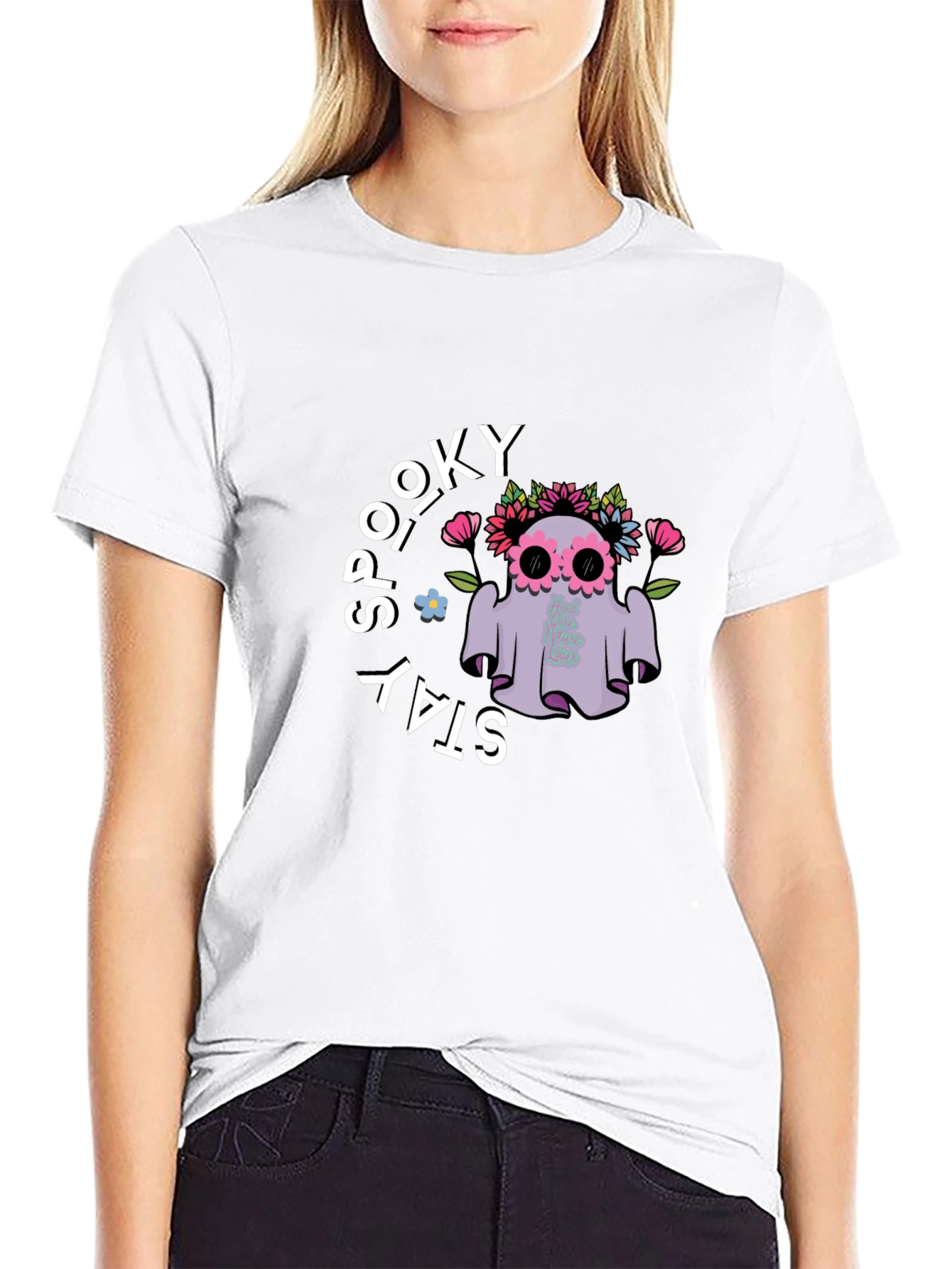 Stay Spooky Ghost T-Shirt - Halloween