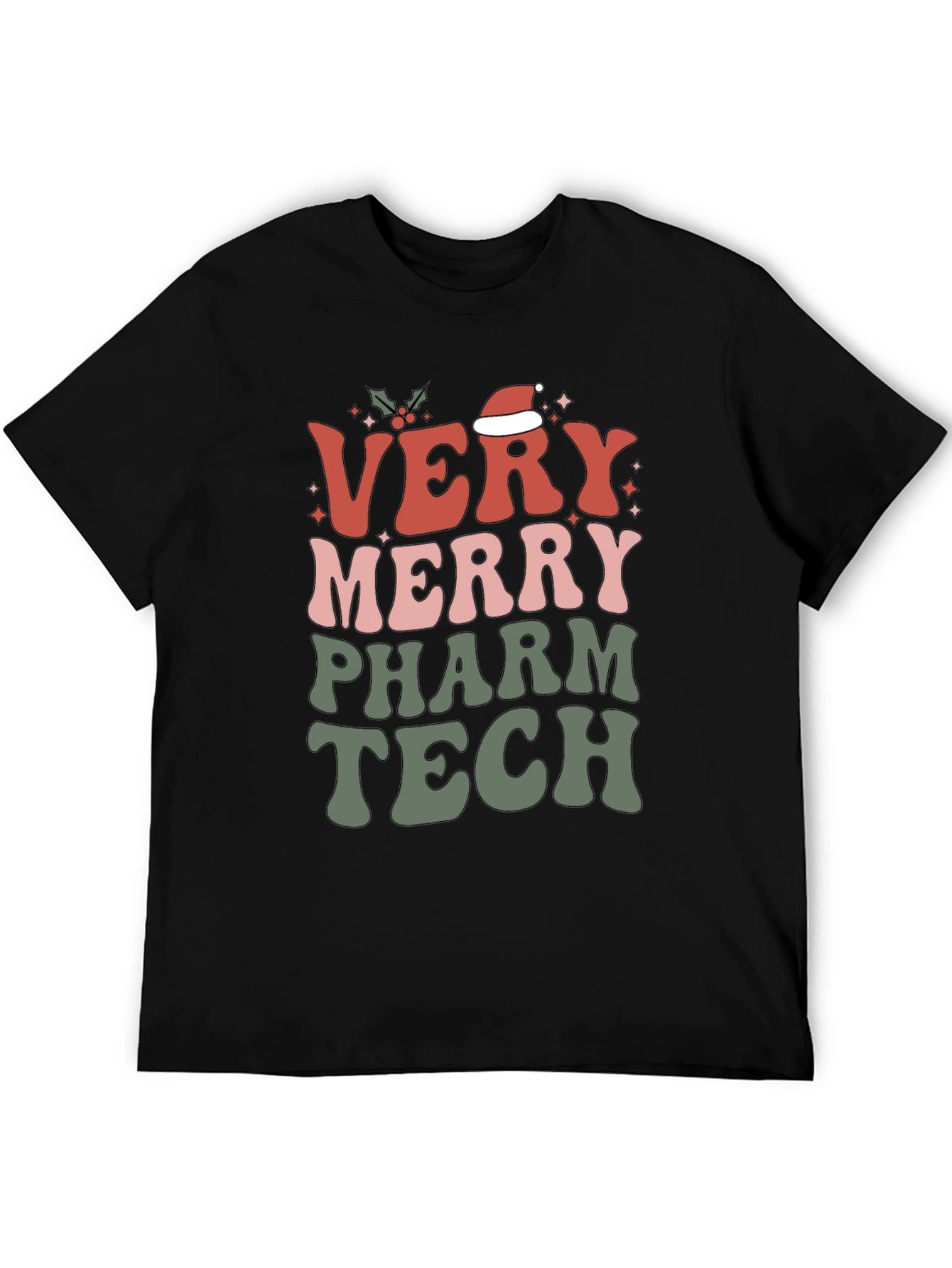 Very Merry Pharm Tech T-Shirt - Holiday Gift