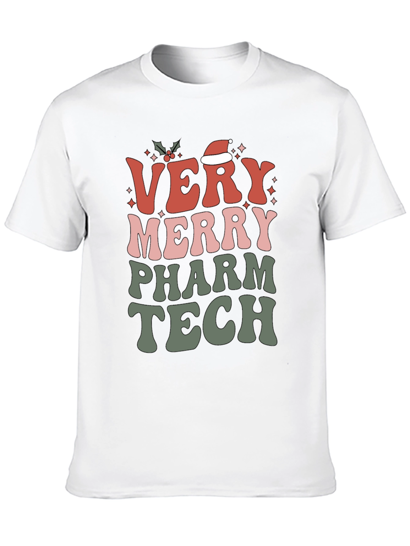 Very Merry Pharm Tech T-Shirt - Holiday Gift