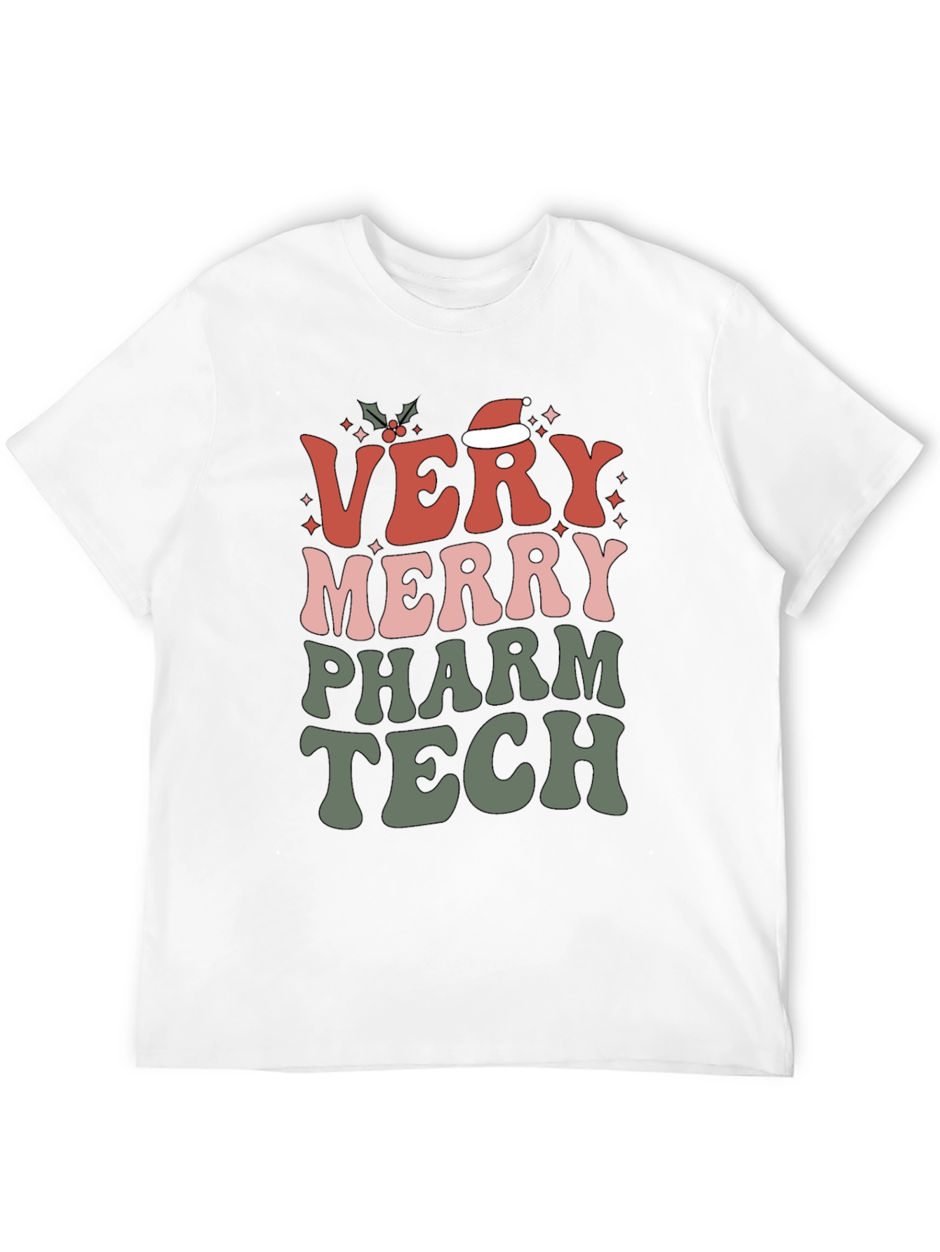 Very Merry Pharm Tech T-Shirt - Holiday Gift