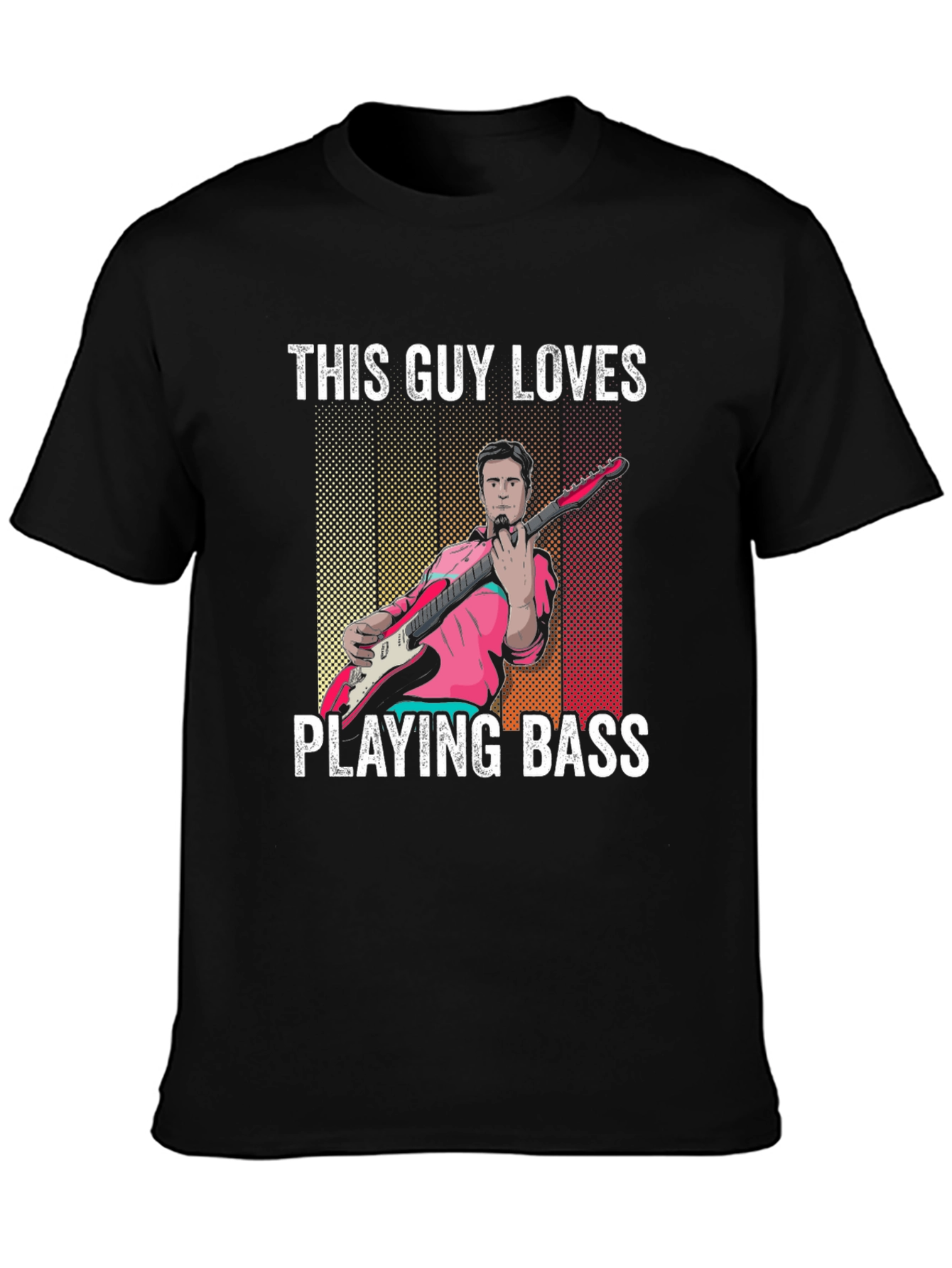 This Guy Loves Playing Bass T-Shirt