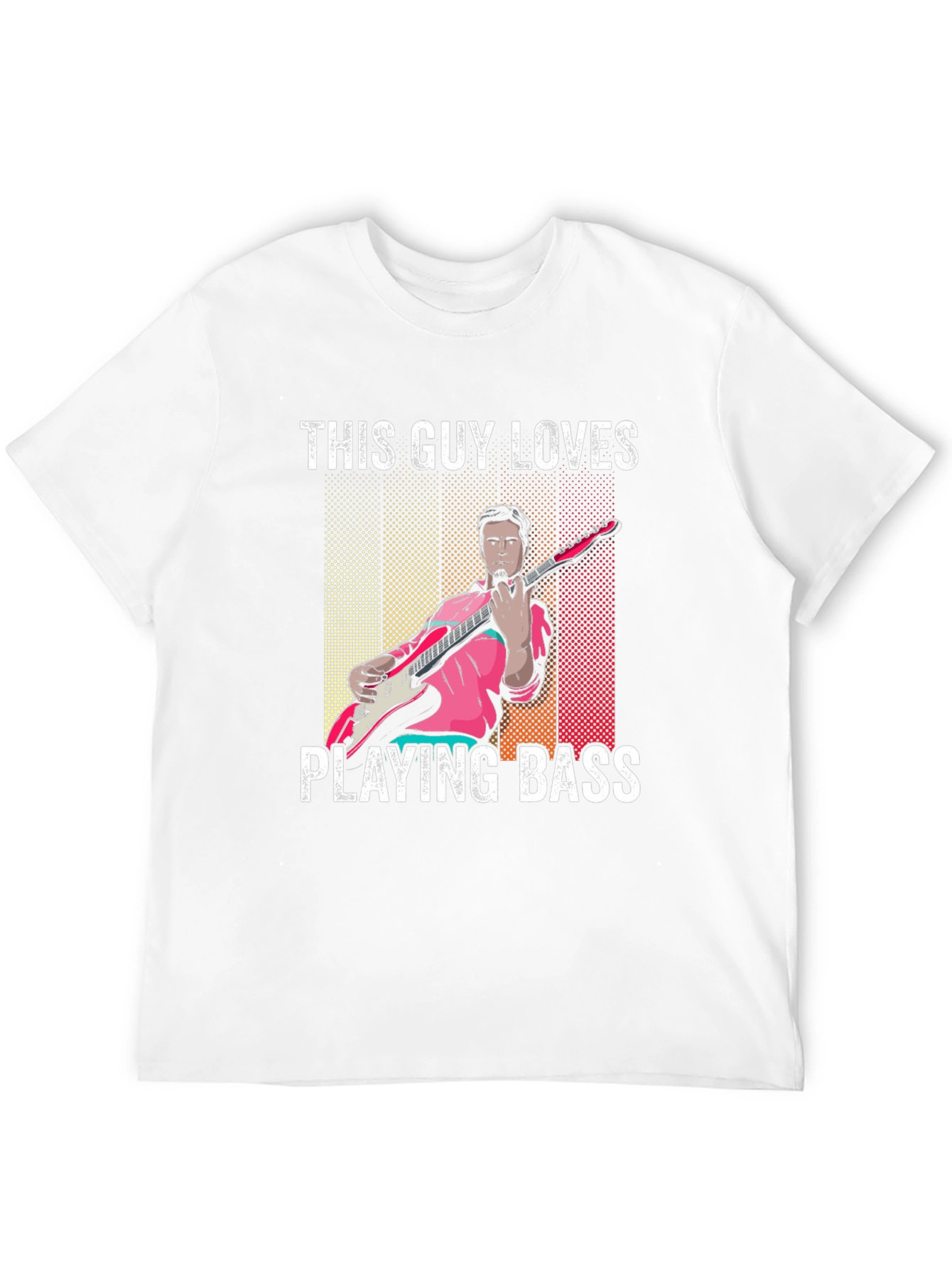 This Guy Loves Playing Bass T-Shirt
