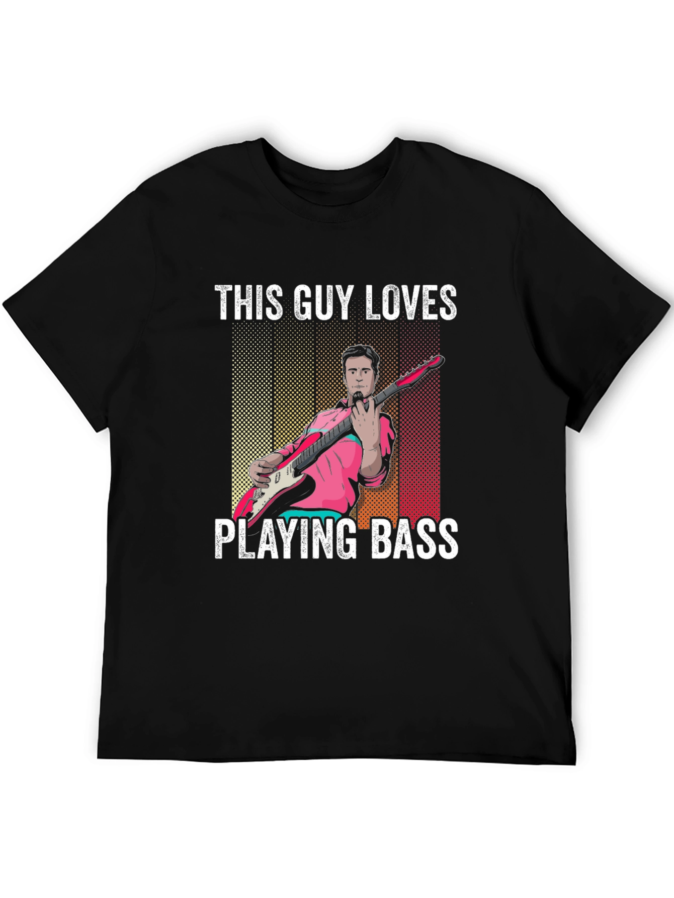 This Guy Loves Playing Bass T-Shirt