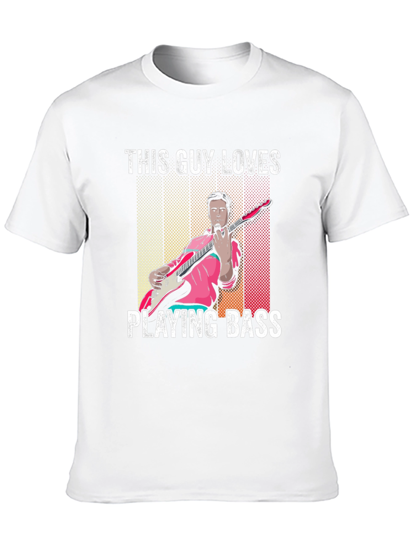 This Guy Loves Playing Bass T-Shirt