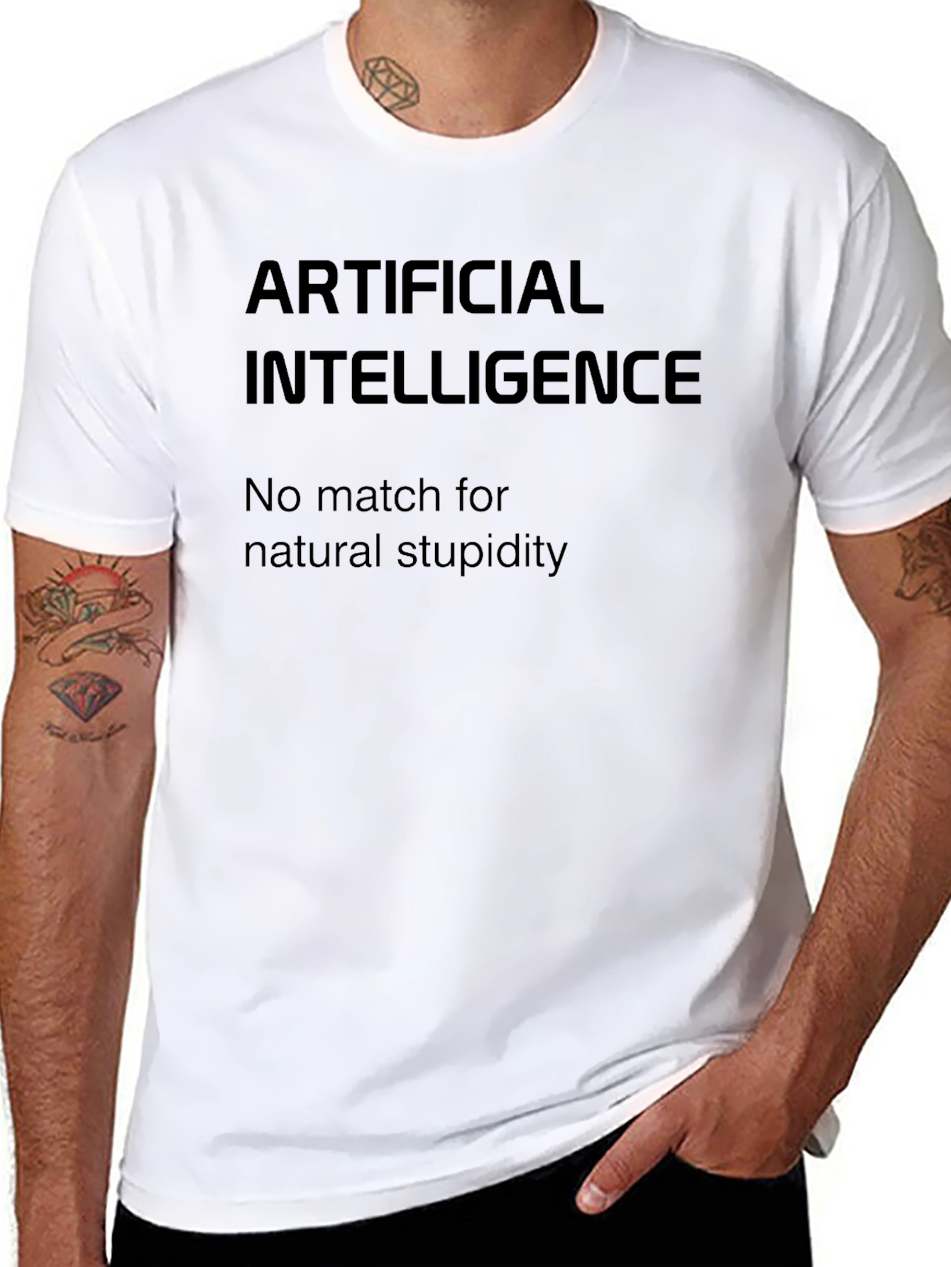 Artificial Intelligence Funny Graphic T-Shirt