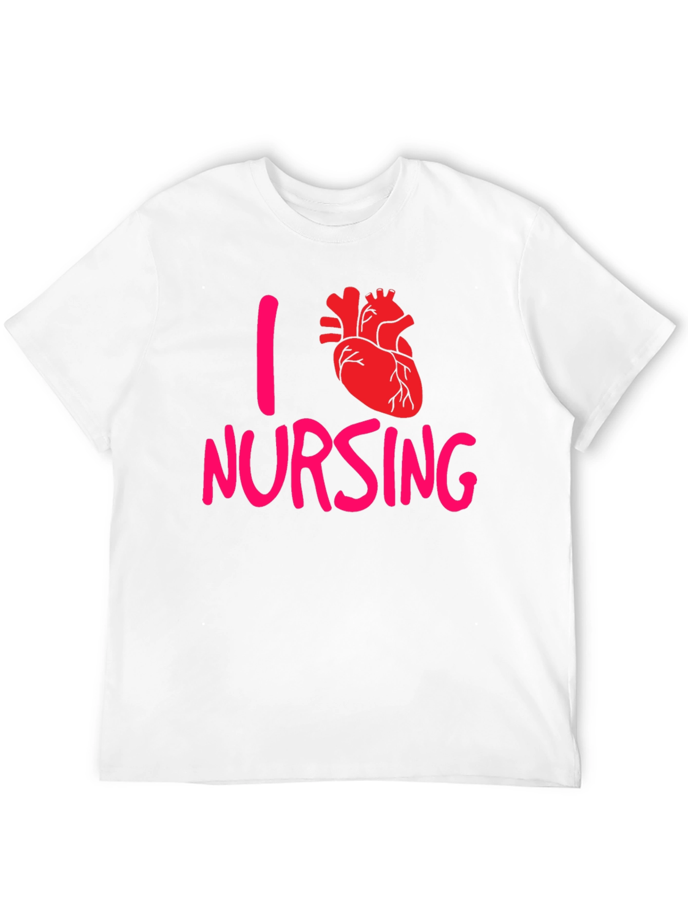 I Heart Nursing Tee - Black T-Shirt