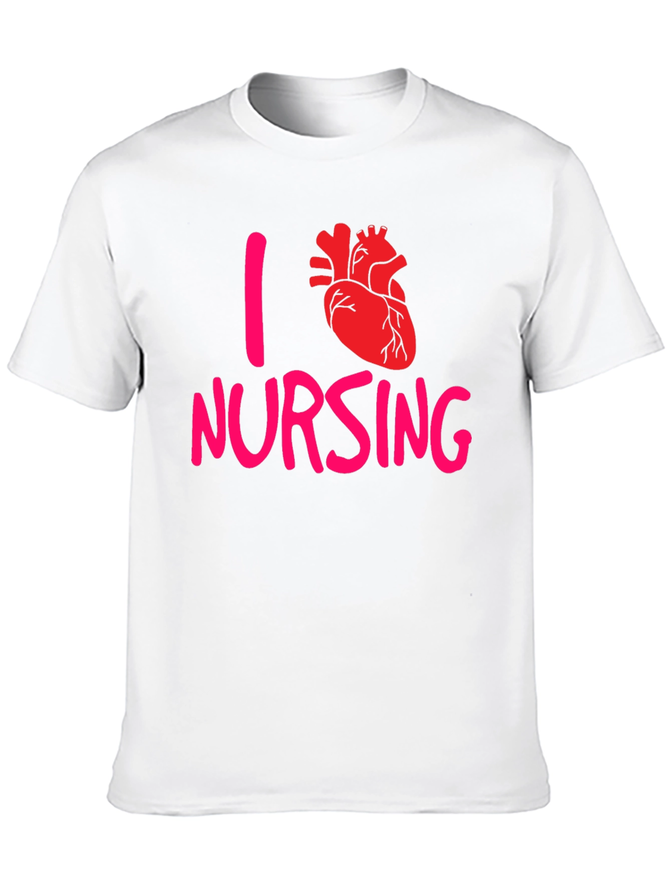 I Heart Nursing Tee - Black T-Shirt