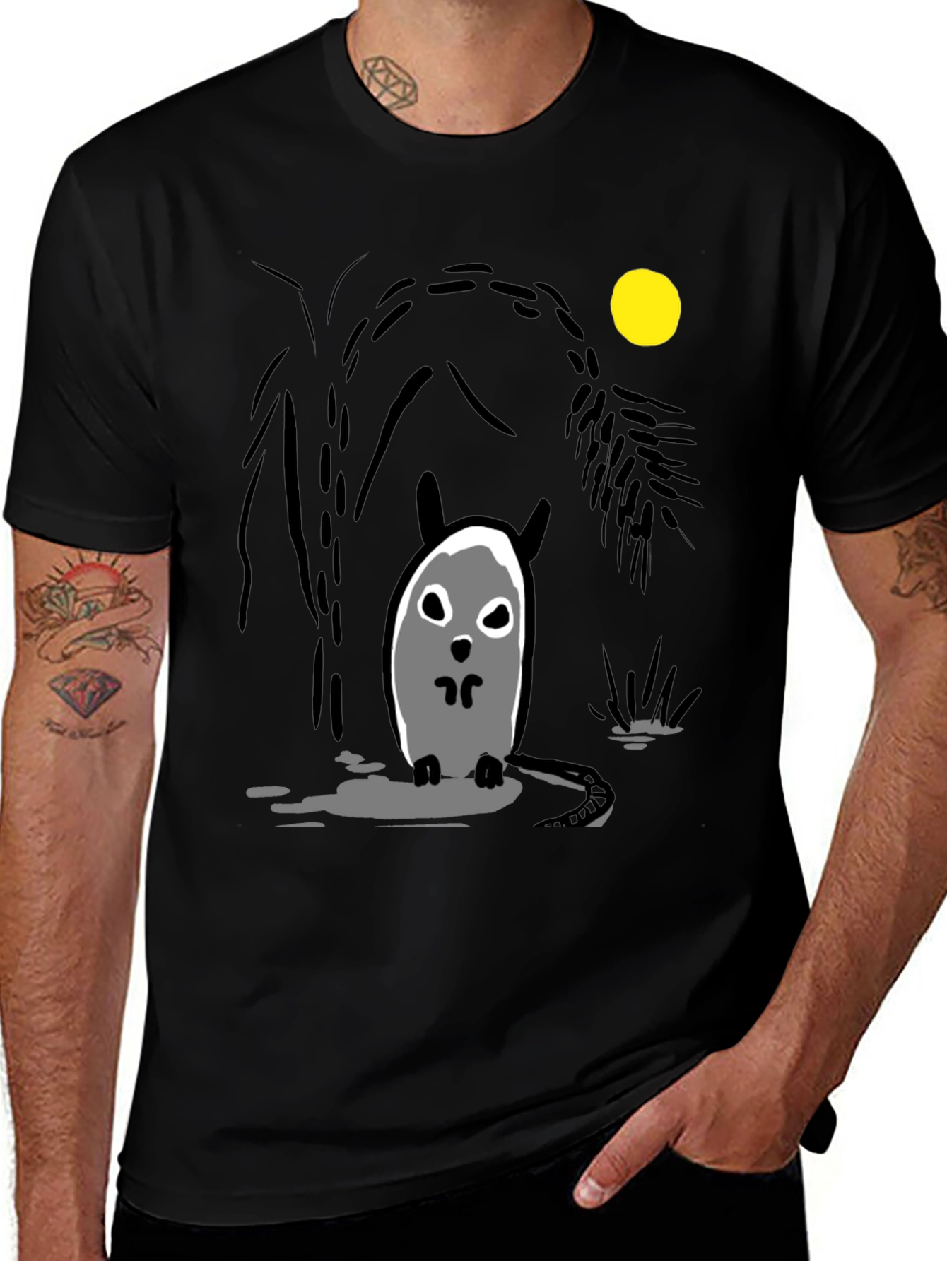 Cute Forest Spirit Graphic Tee