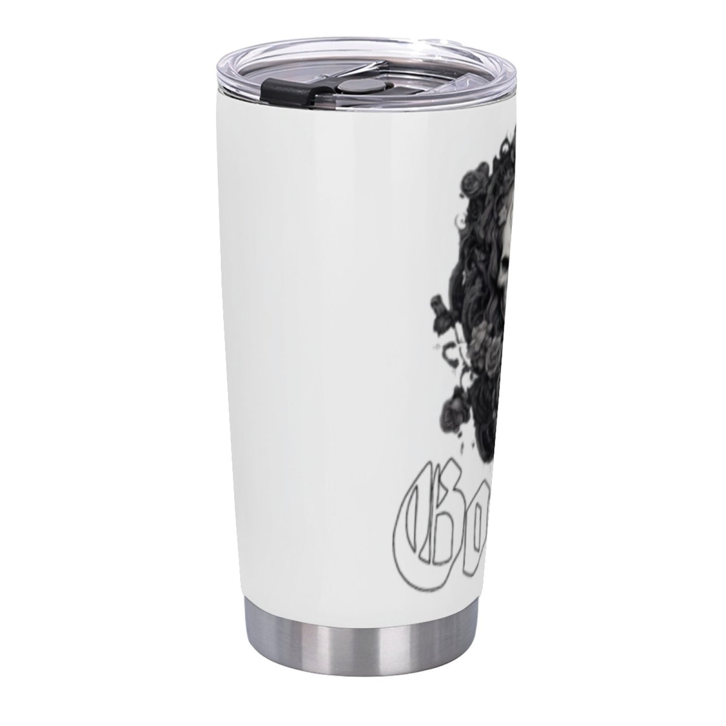 Stylish Graphic Insulated Tumbler - Reusable Stainless Steel Drinkware