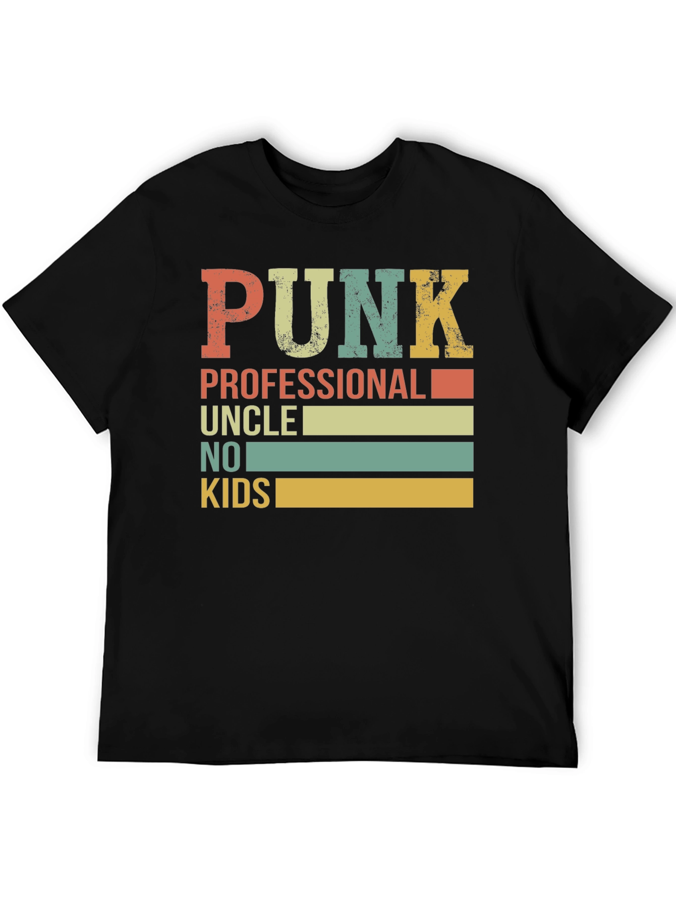 Punk Professional Uncle No Kids T-Shirt