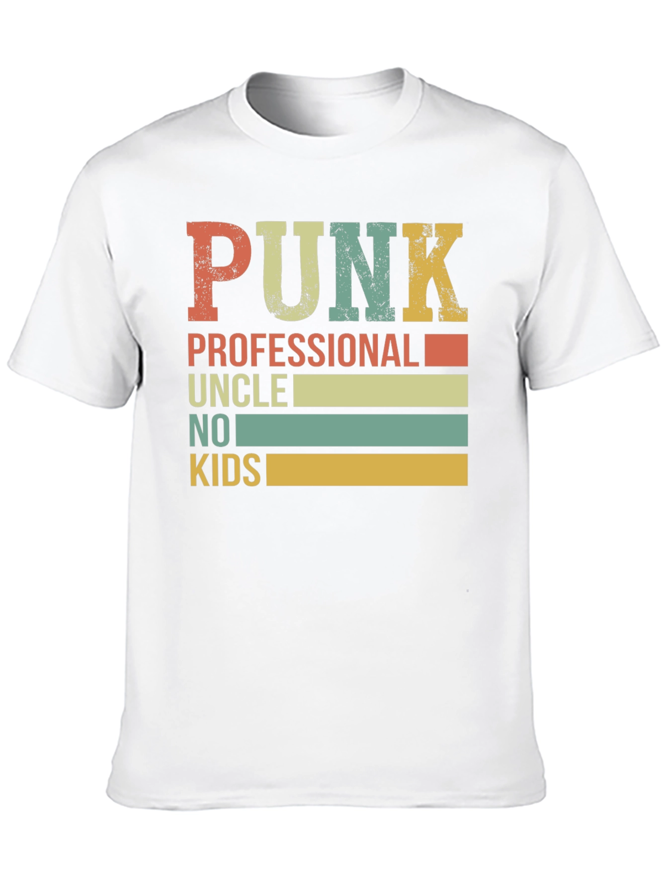 Punk Professional Uncle No Kids T-Shirt