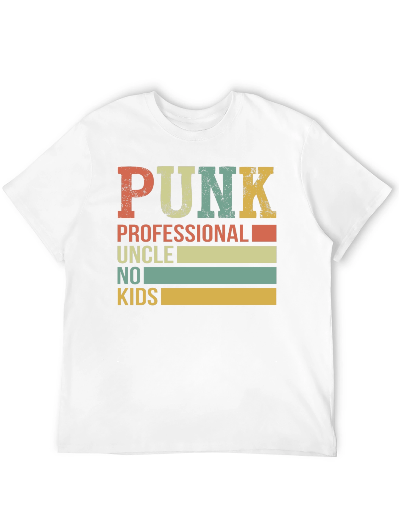 Punk Professional Uncle No Kids T-Shirt