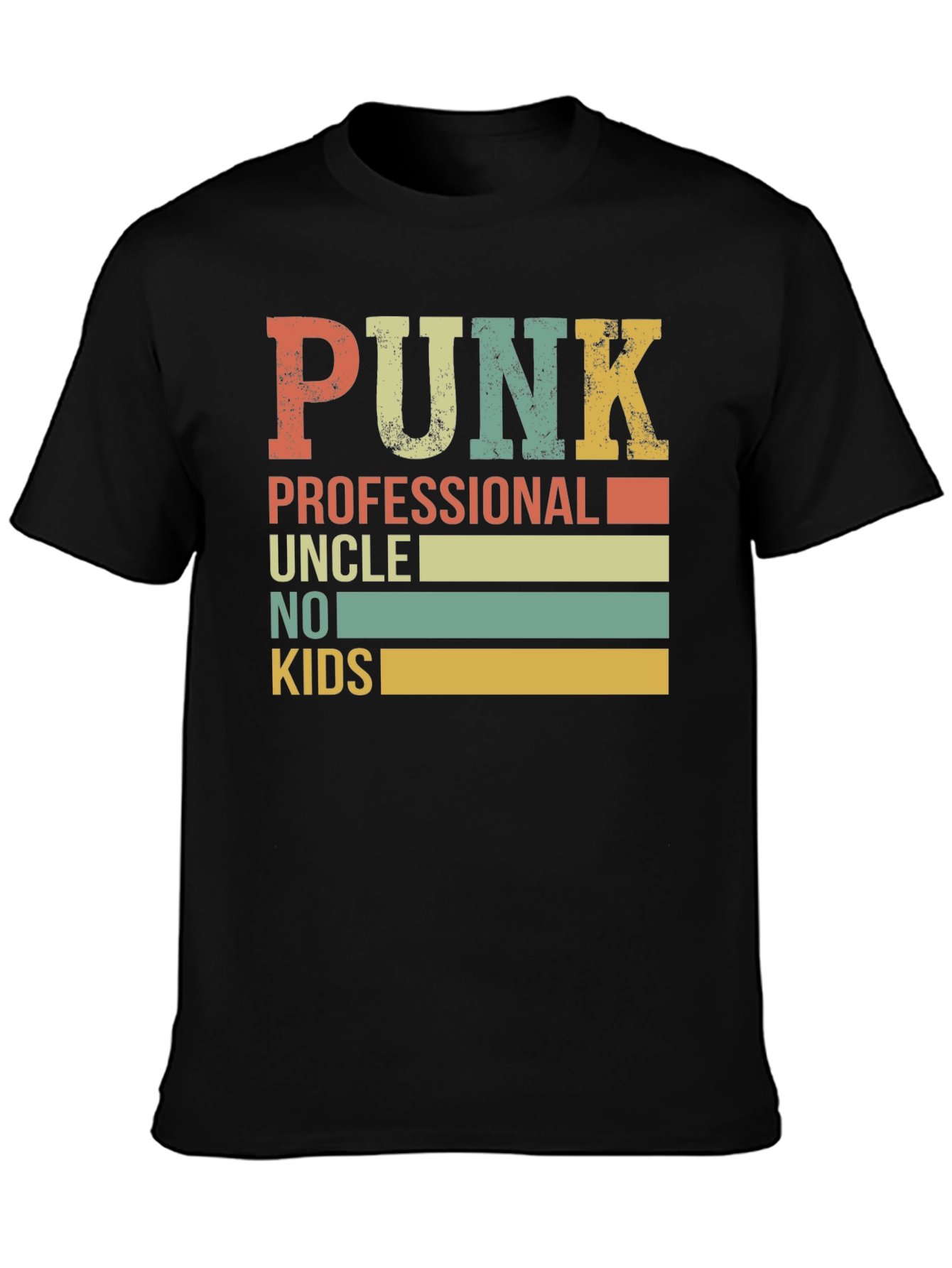 Punk Professional Uncle No Kids T-Shirt
