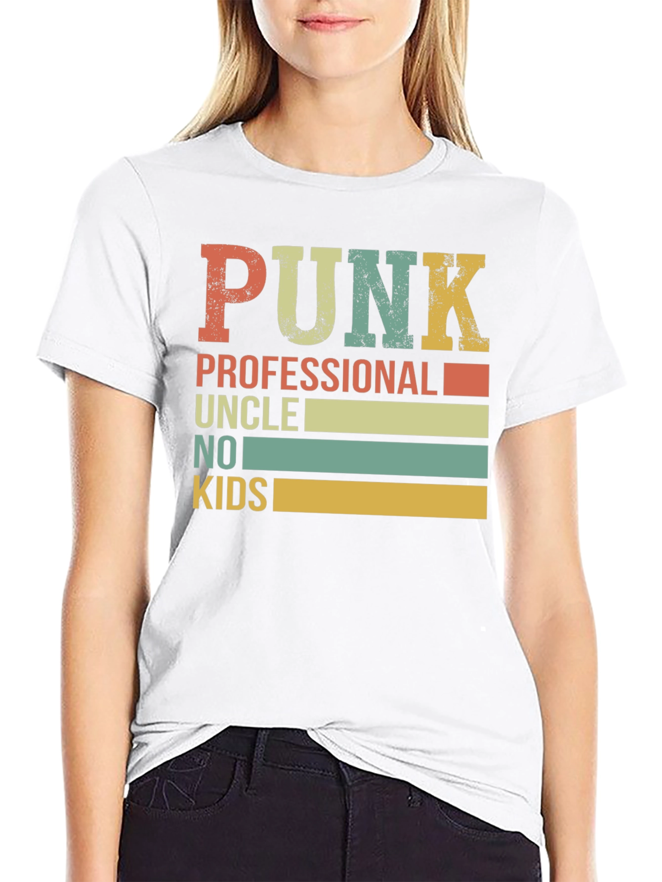 Punk Professional Uncle No Kids T-Shirt