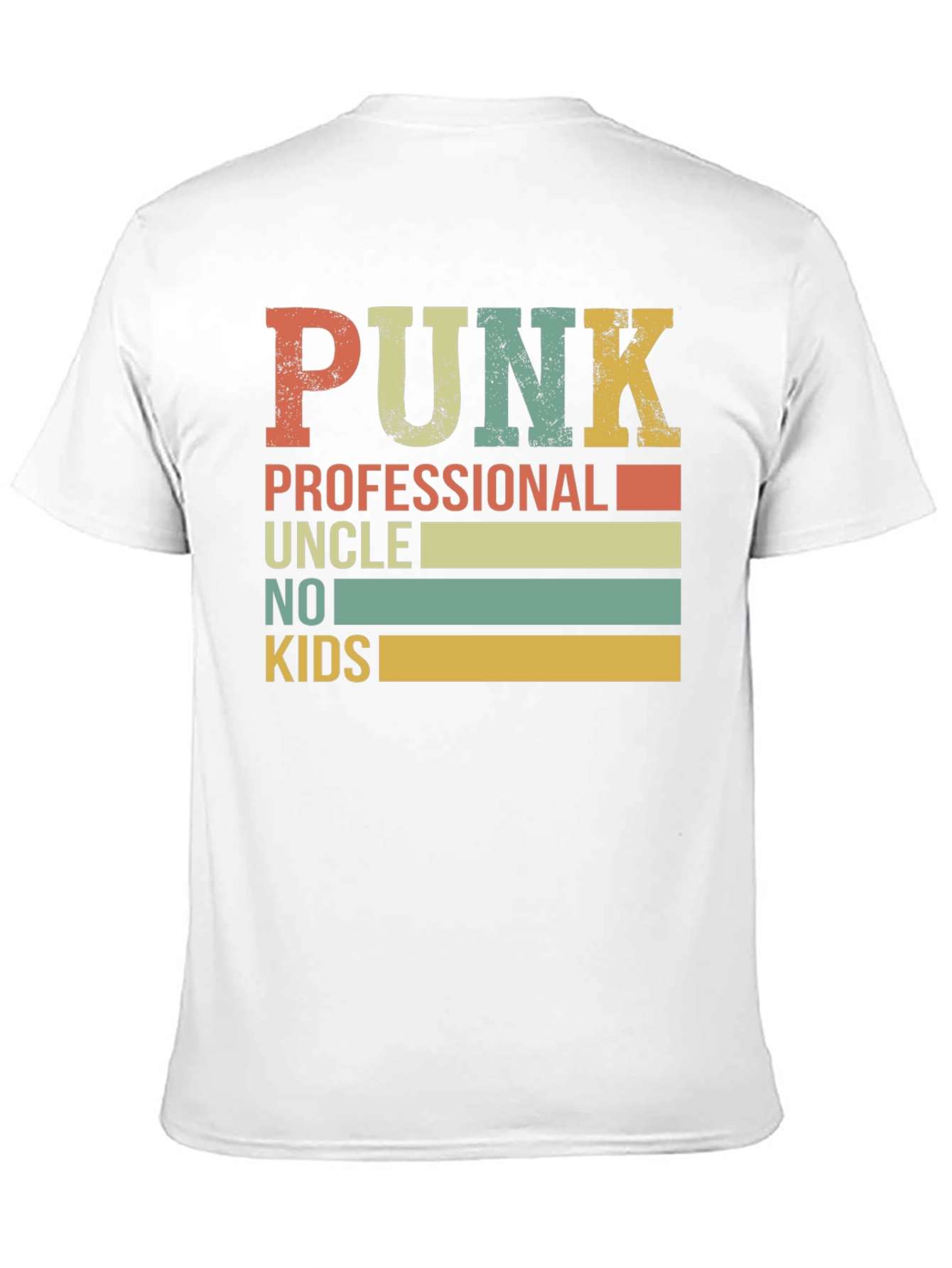 Punk Professional Uncle No Kids T-Shirt