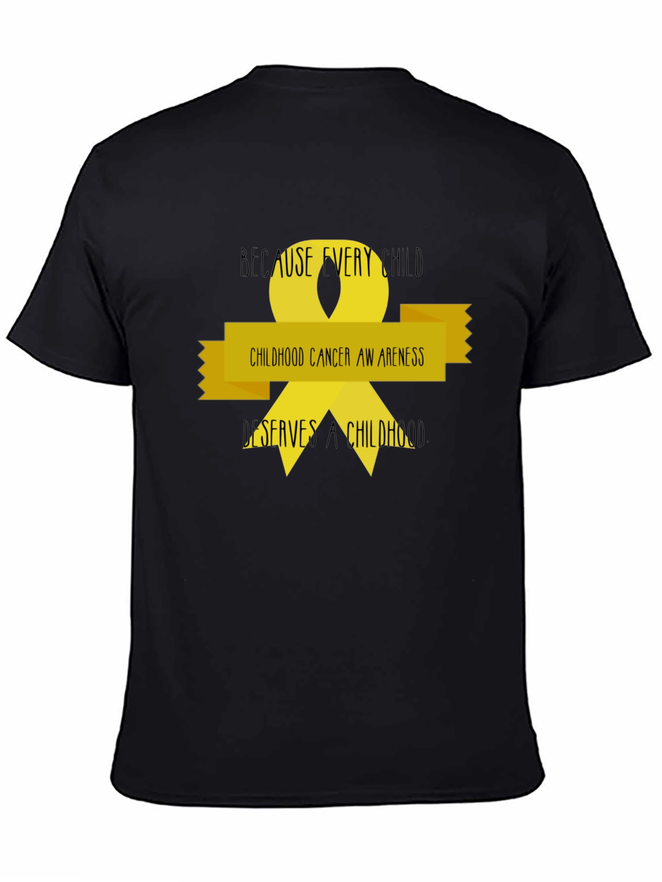 Childhood Cancer Awareness Ribbon T-Shirt