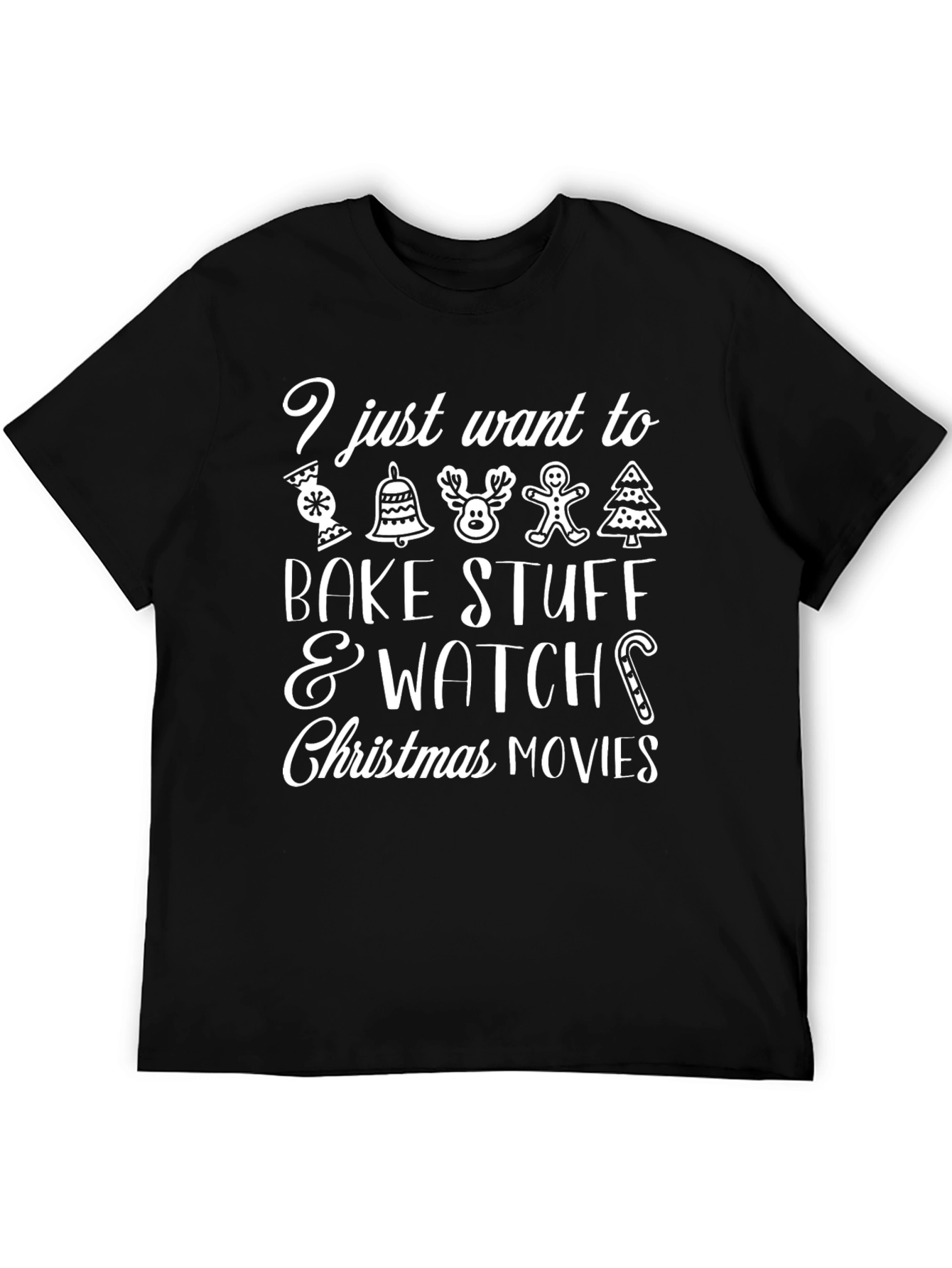 Christmas Baking & Movies Graphic Tee