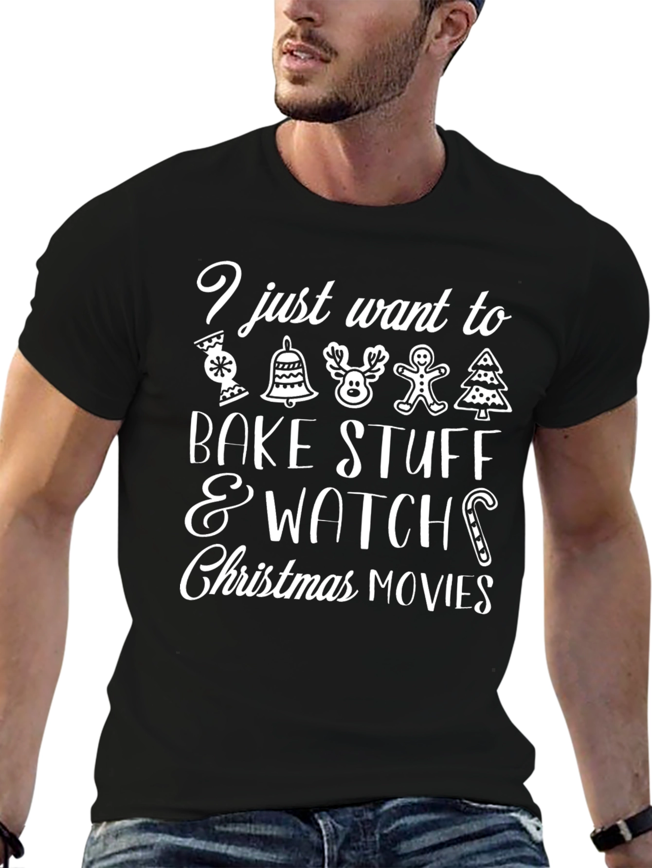 Christmas Baking & Movies Graphic Tee