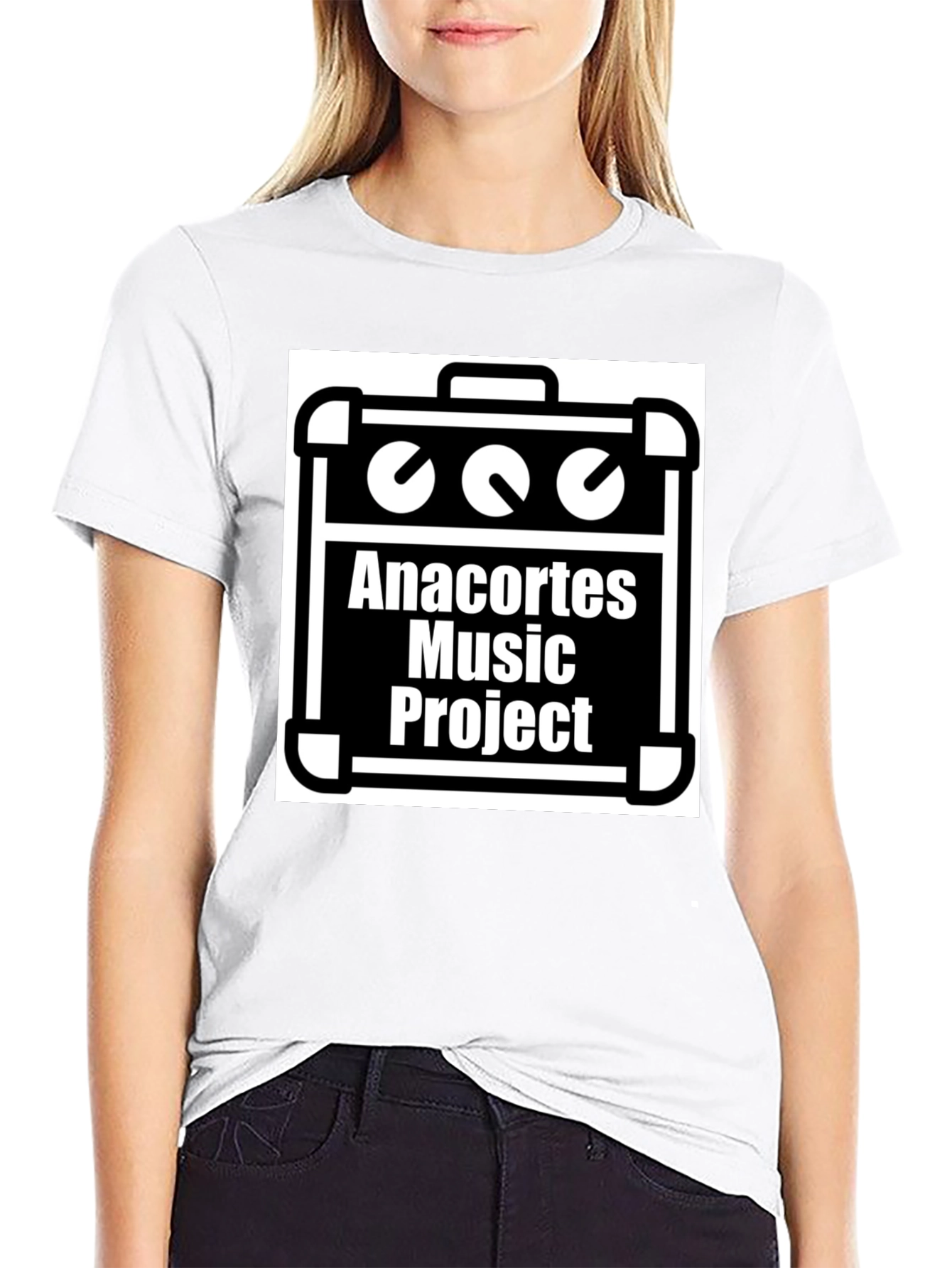 Anacortes Music Project Black T-Shirt