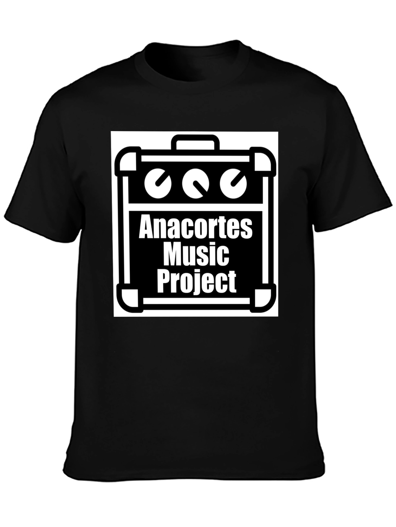 Anacortes Music Project Black T-Shirt