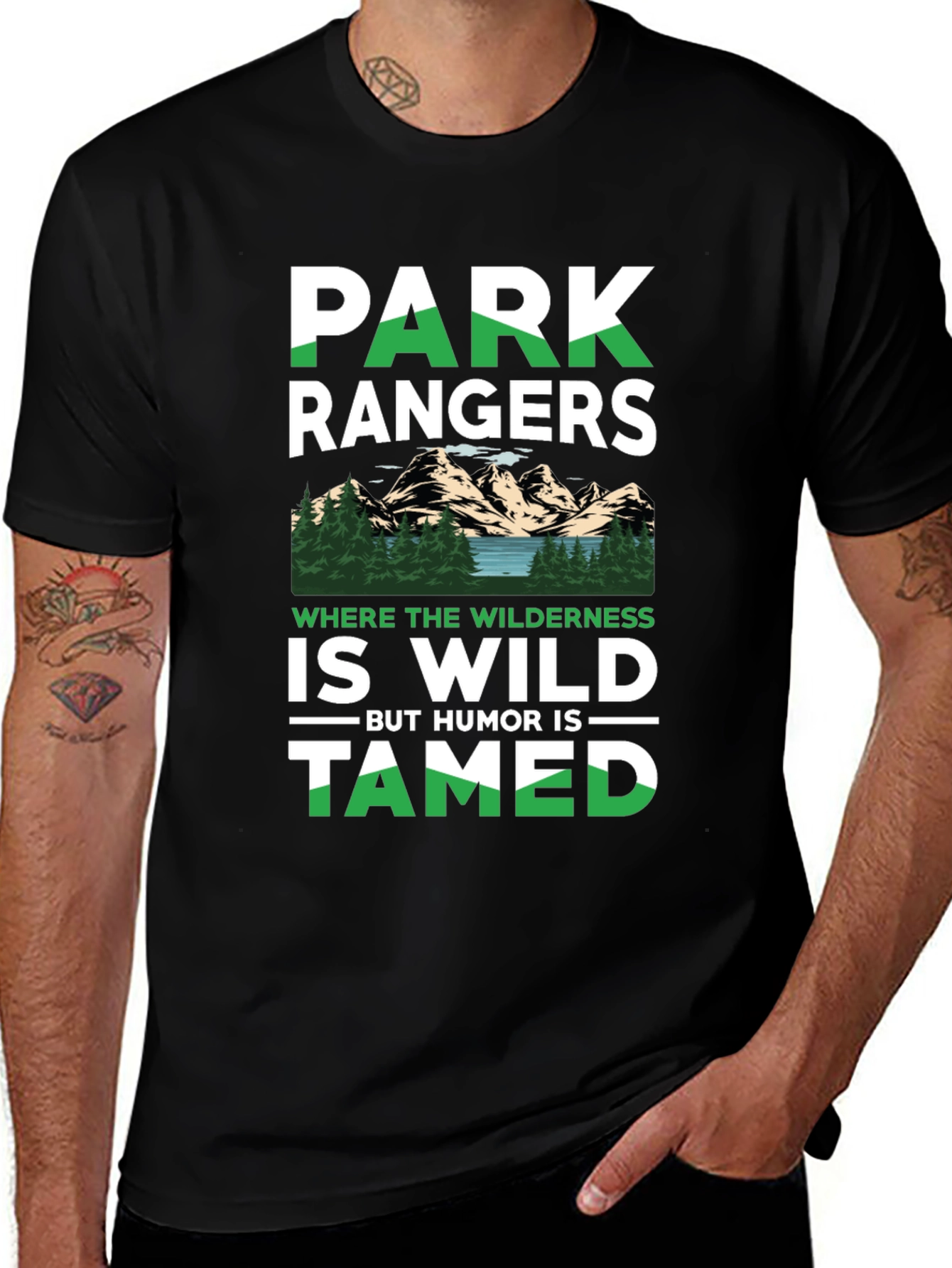 Park Rangers Wilderness Humor T-Shirt