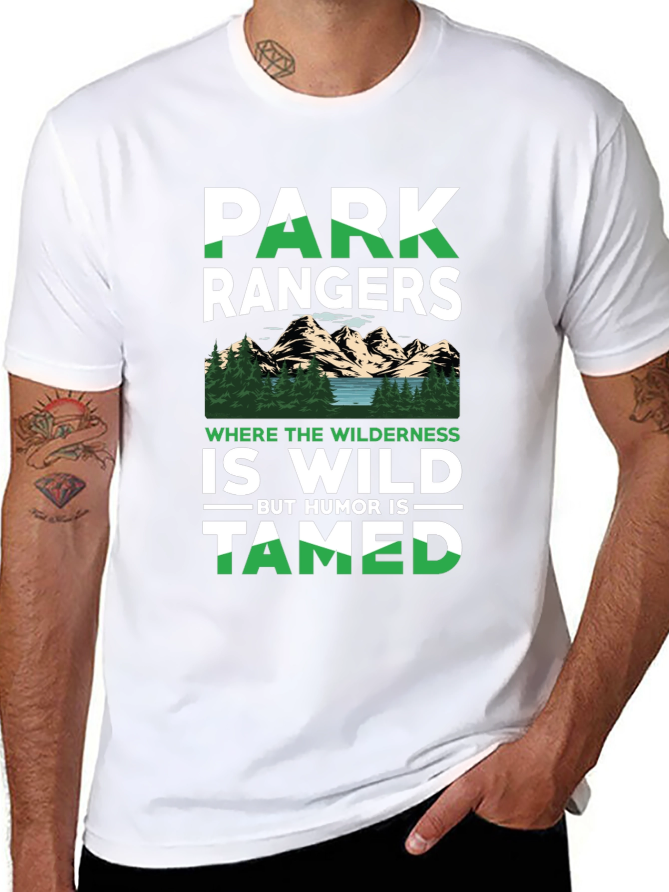 Park Rangers Wilderness Humor T-Shirt