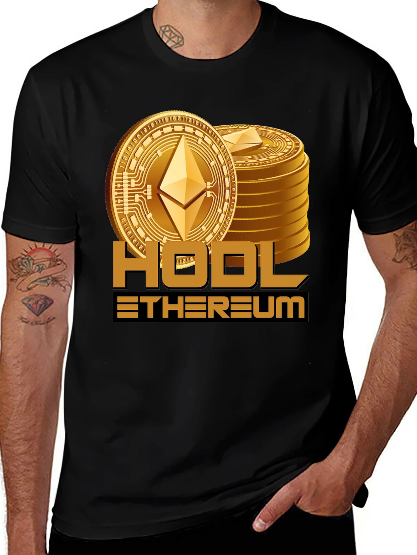 HODL Ethereum Crypto T-Shirt