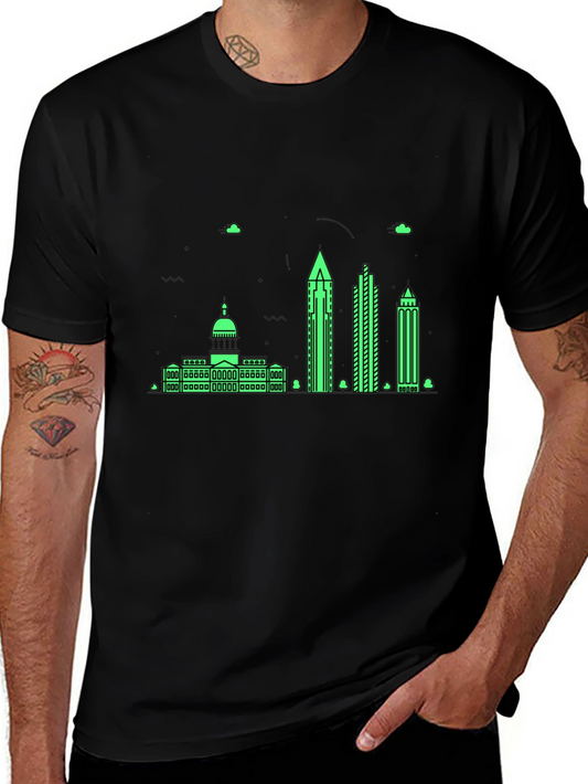 Austin Skyline Graphic Tee - Cityscape T-Shirt