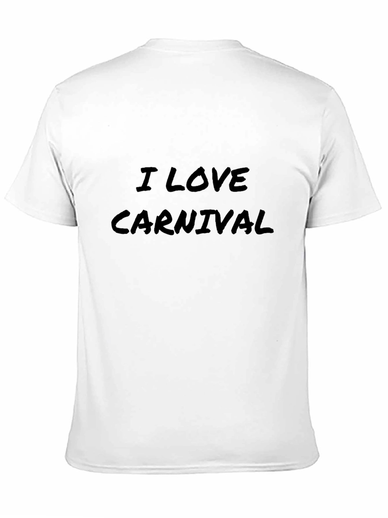 I Love Carnival Black T-Shirt
