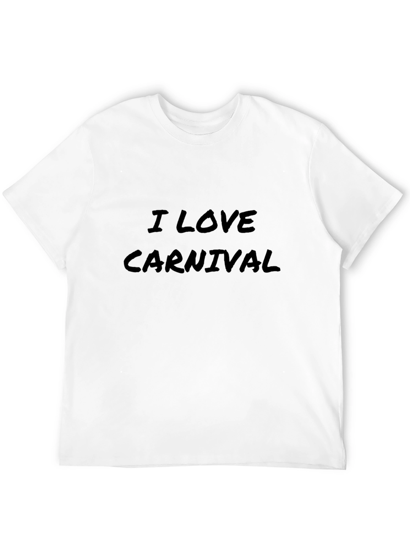 I Love Carnival Black T-Shirt