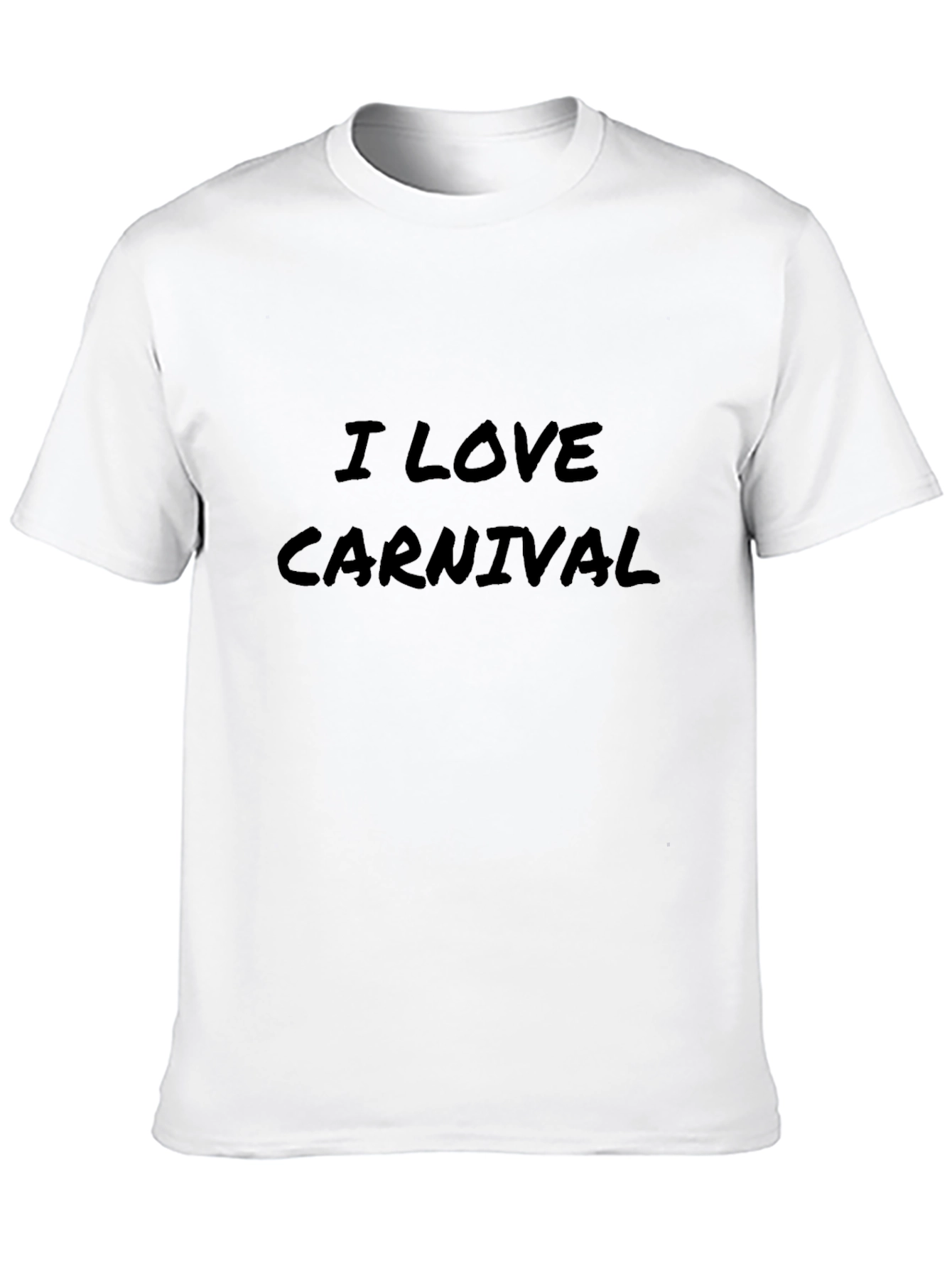 I Love Carnival Black T-Shirt