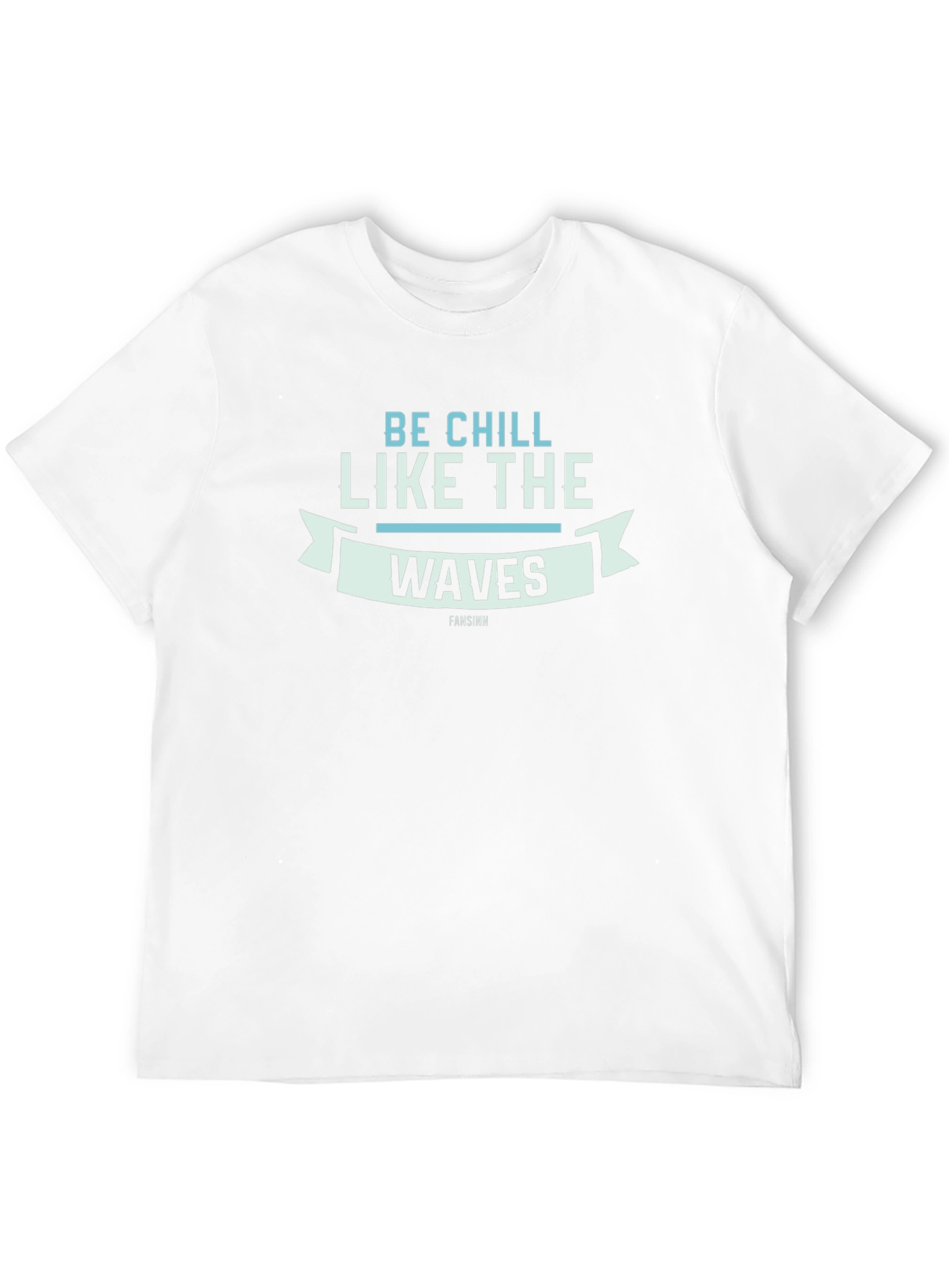 Be Chill Like the Waves Graphic Tee - Black