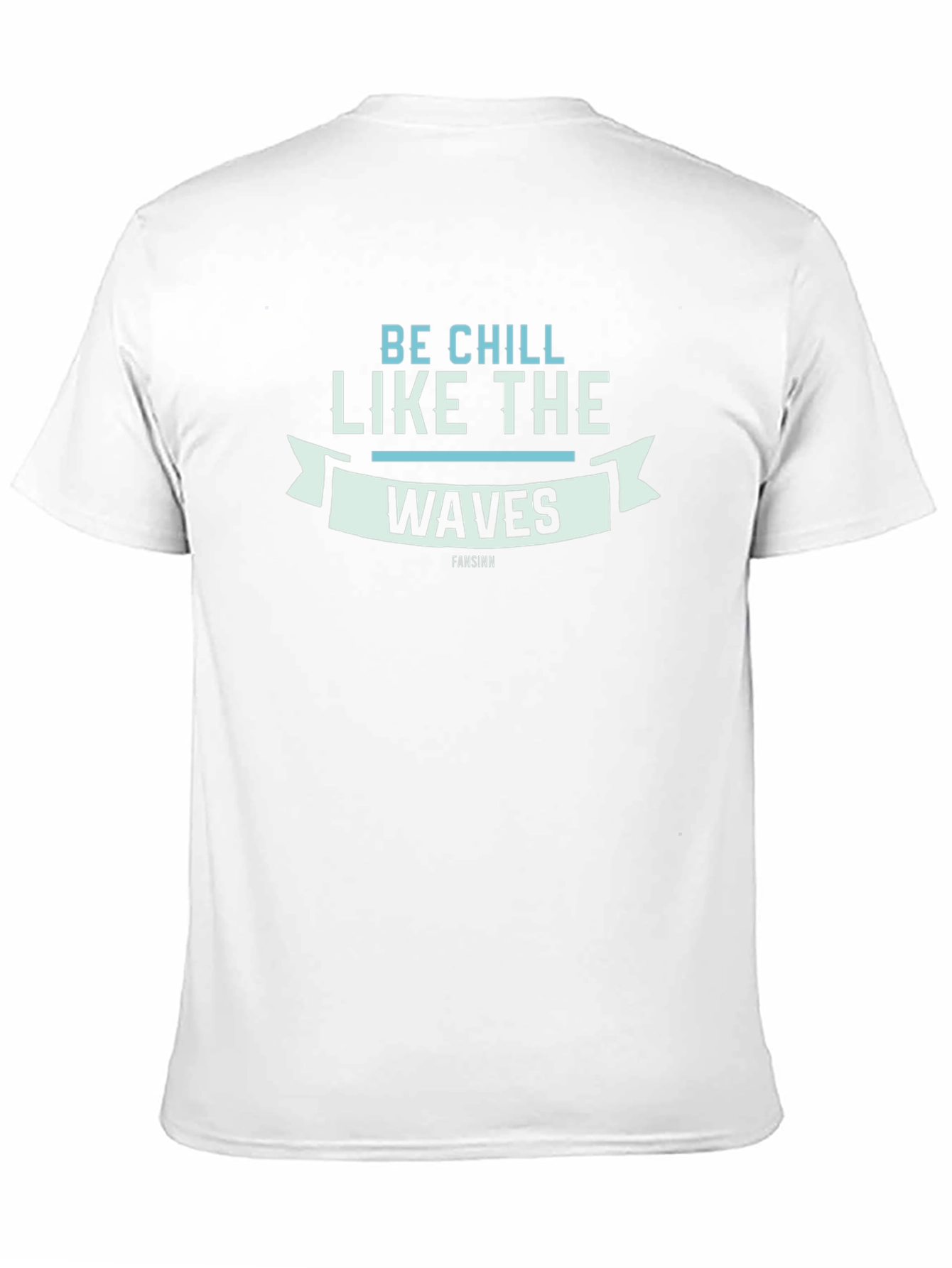 Be Chill Like the Waves Graphic Tee - Black