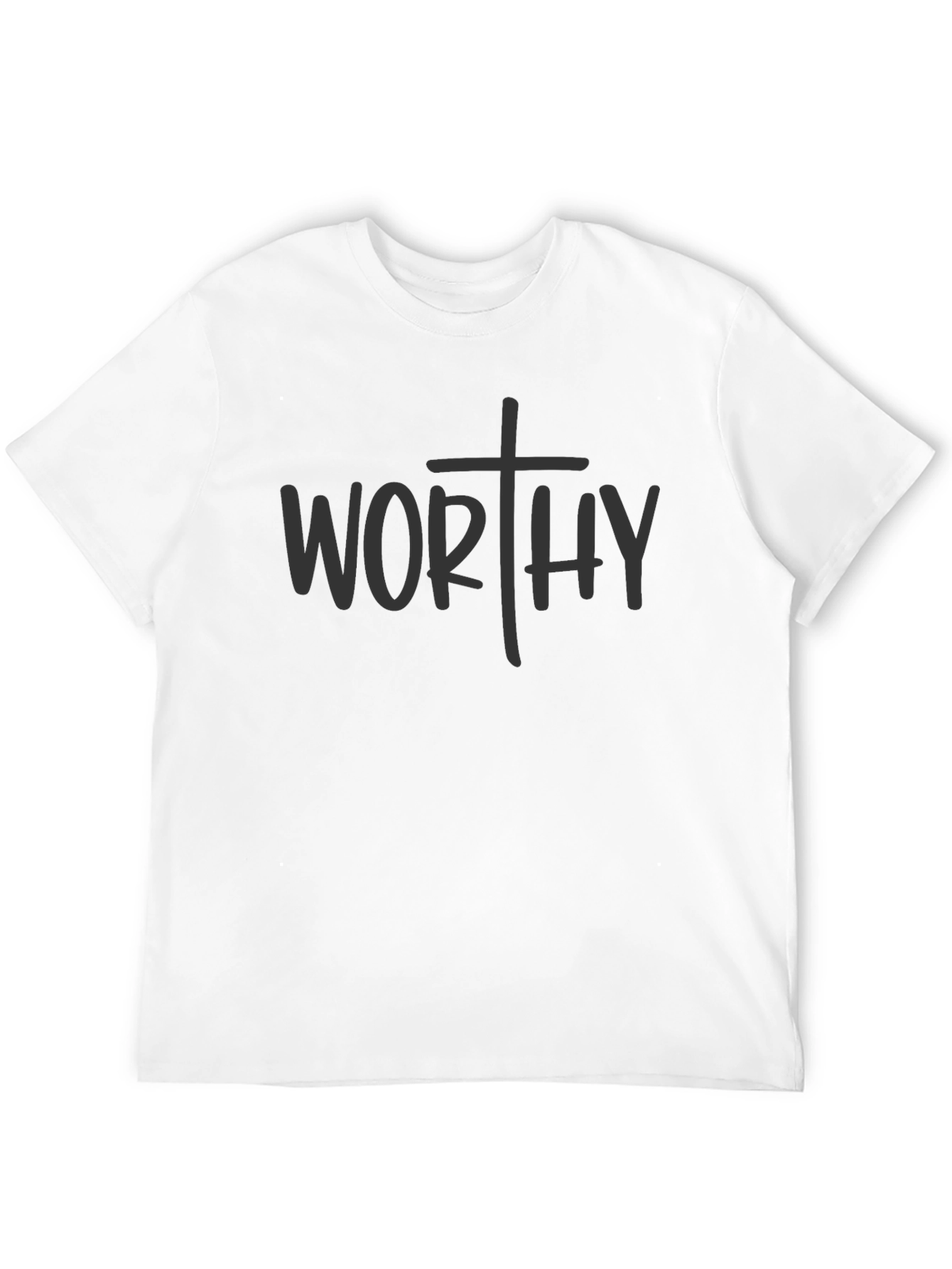 Worthy Christian Graphic Tee - Faith Based Apparel