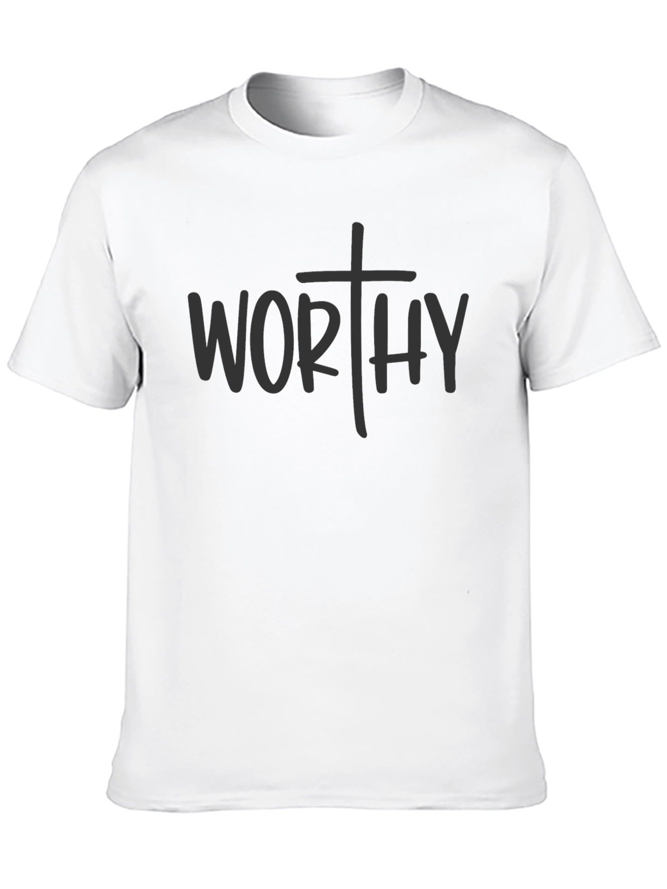 Worthy Christian Graphic Tee - Faith Based Apparel