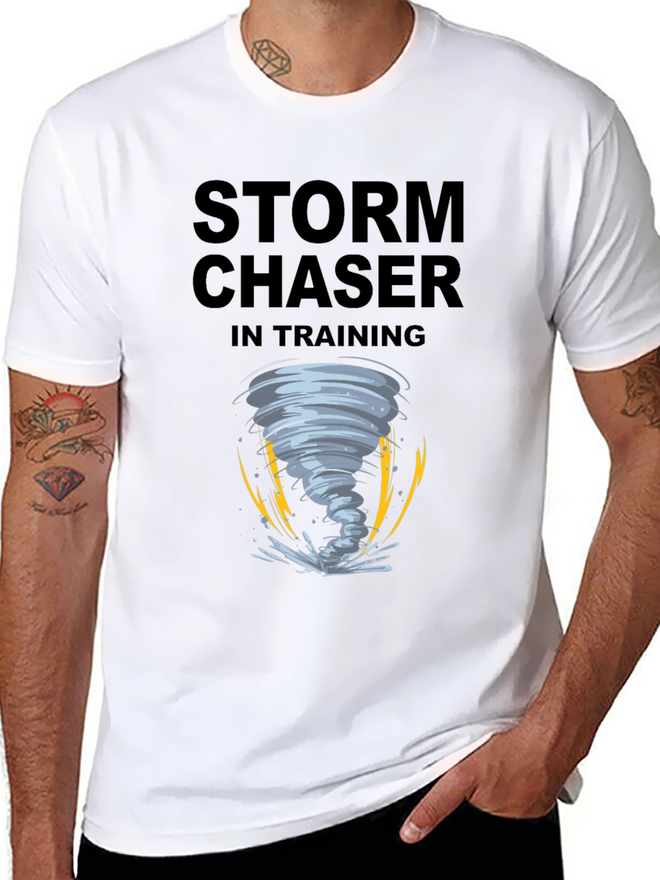 Storm Chaser in Training Graphic Tee