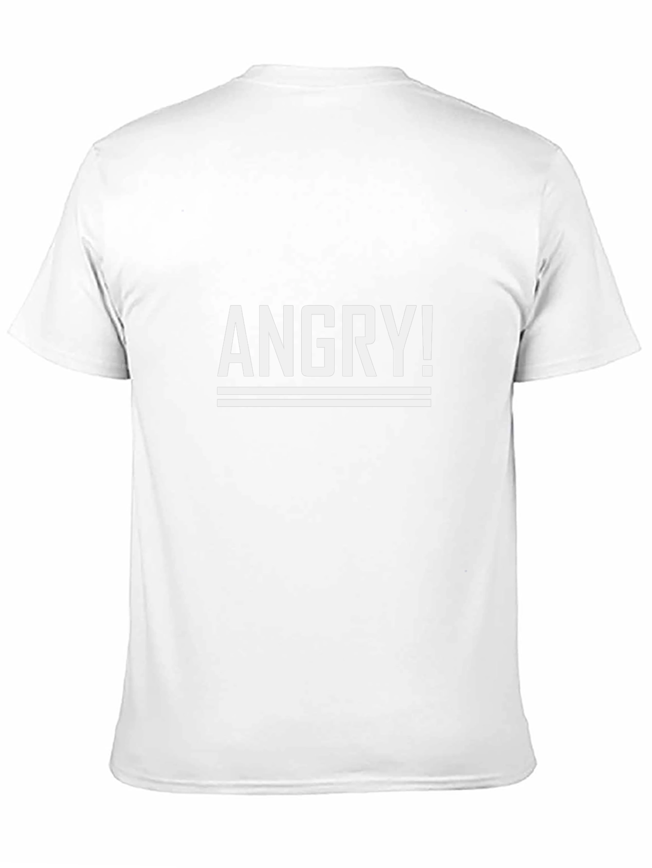 Angry! Graphic T-Shirt - Bold Statement Tee