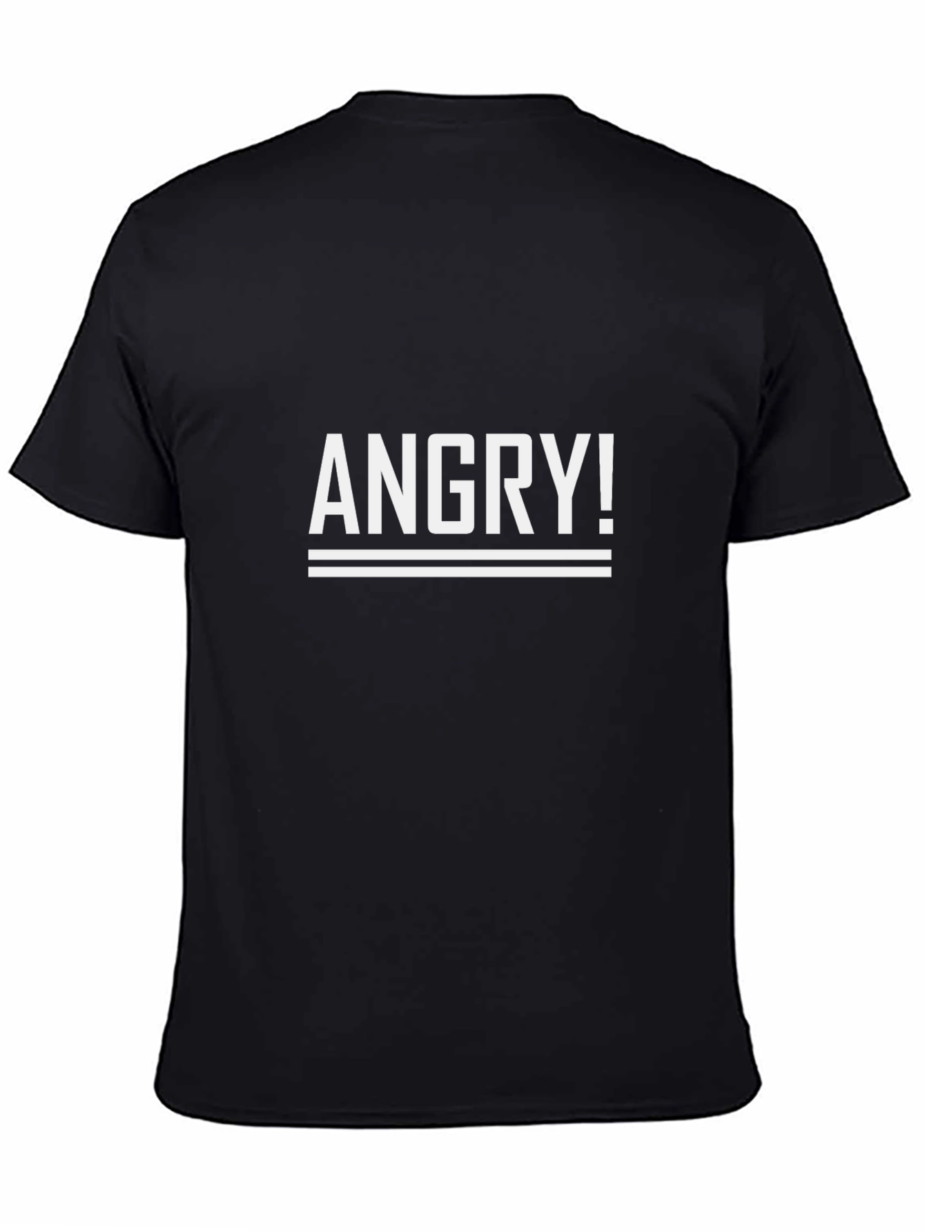 Angry! Graphic T-Shirt - Bold Statement Tee