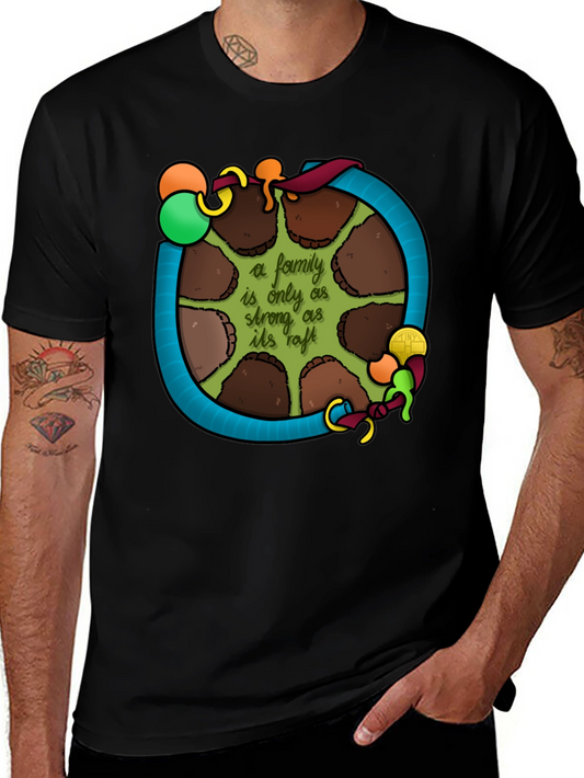 Family Raft T-Shirt: Strength in Unity